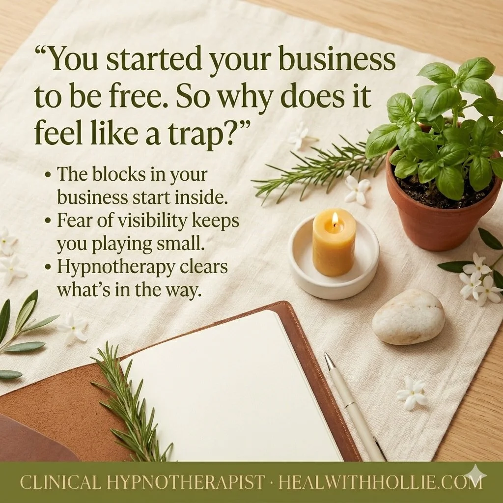 Does your business feel more like a cage than the freedom you dreamed of? ⛓️💭

You built this to break free, yet the weight of it feels like a trap. The real barriers may not be in your marketing; they can be hidden in your subconscious. When you fe