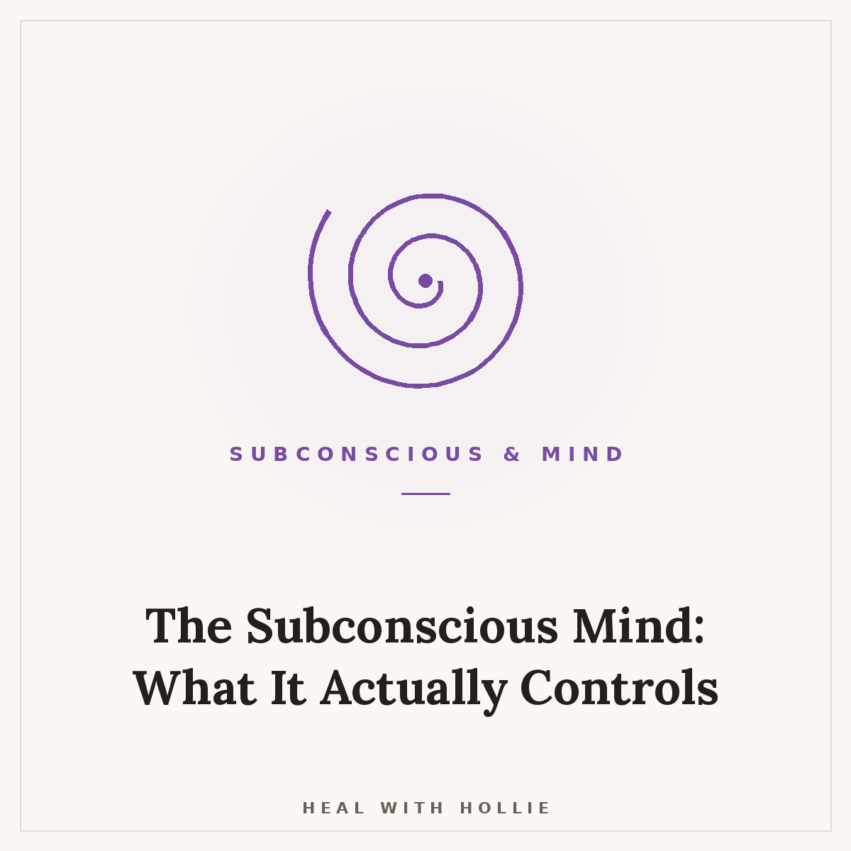The Subconscious Mind: What It Actually Controls, and How Hypnotherapy Helps You Change It