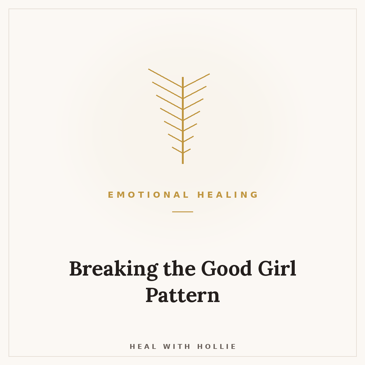 Breaking the Good Girl Pattern and Reclaiming Your Voice