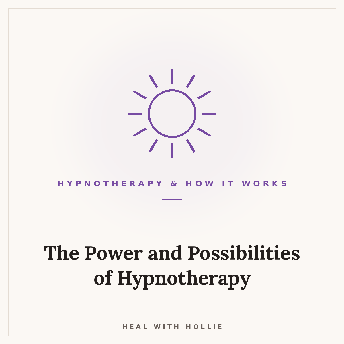 The Power and Possibilities of Hypnotherapy