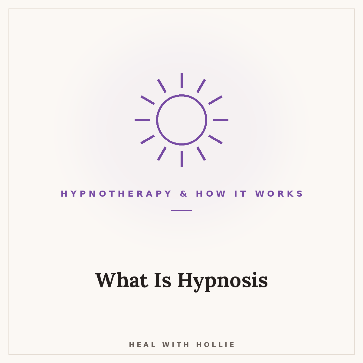 What is Hypnosis