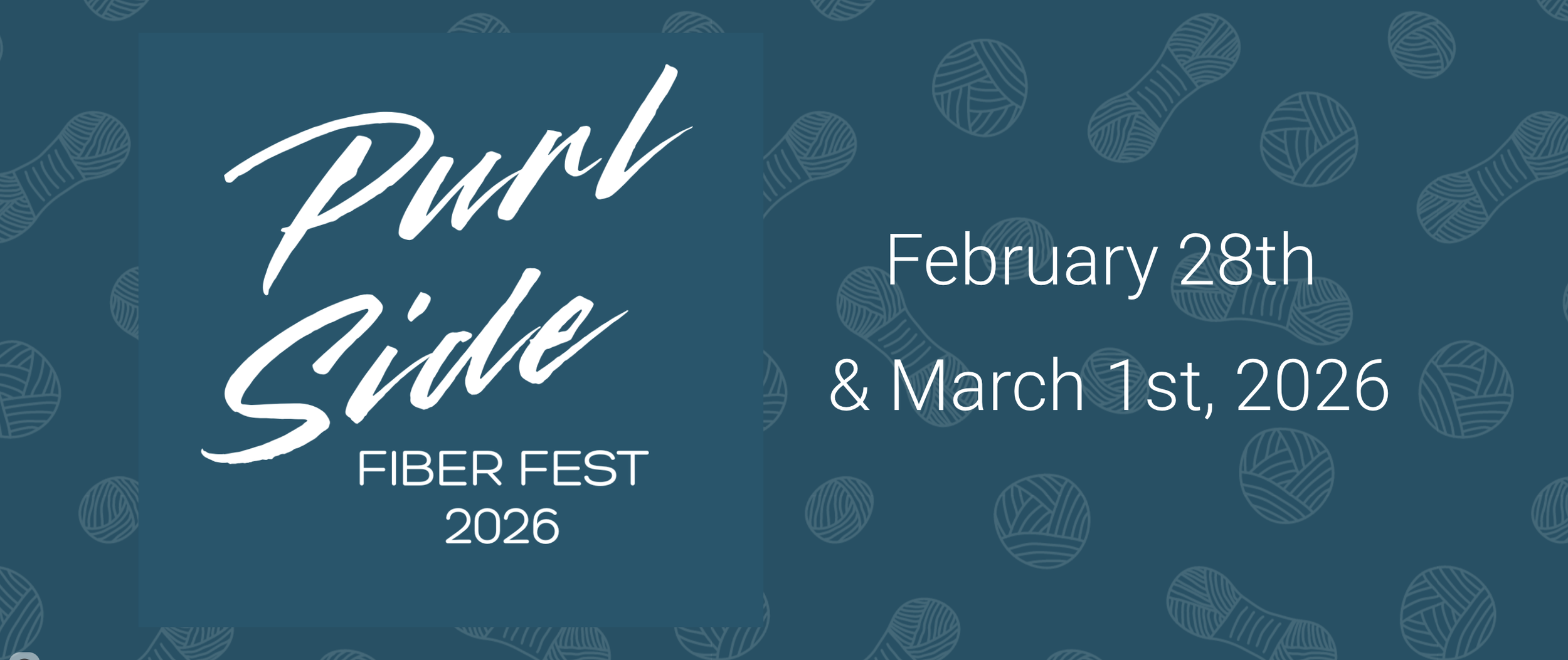 Purlside Fiber Fest 2026