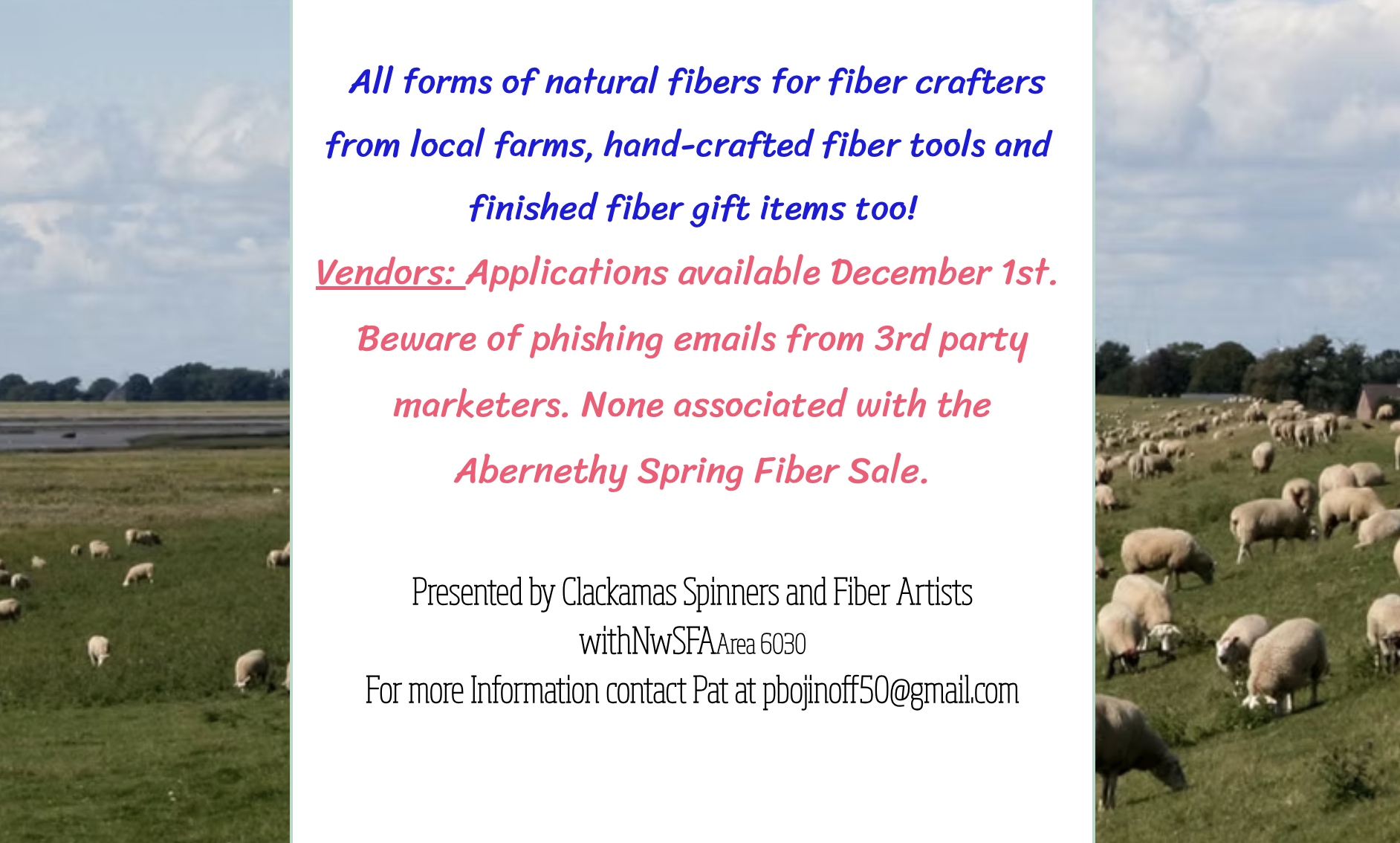 Abernethy Spring Fiber Sale Details