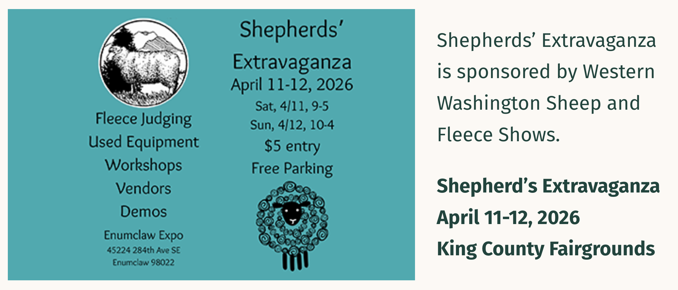 Shepherds' Extravaganza 2026