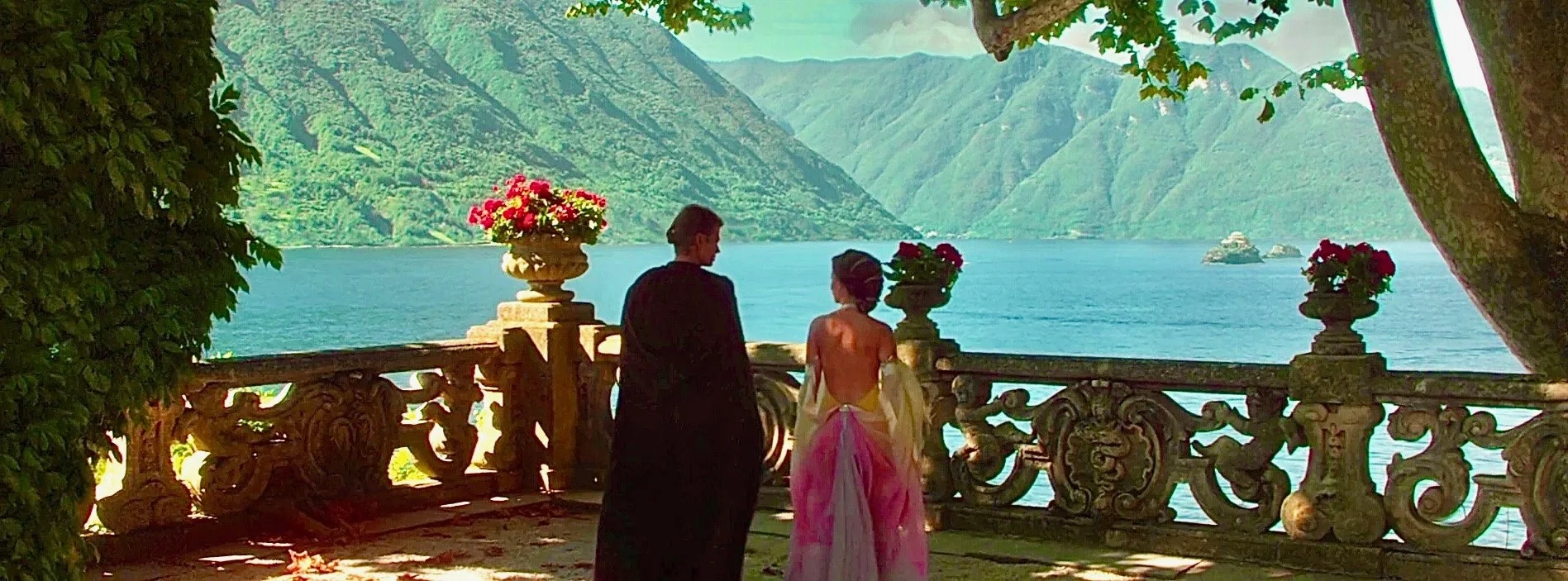 Anakin & Padme in Star Wars: Episode II