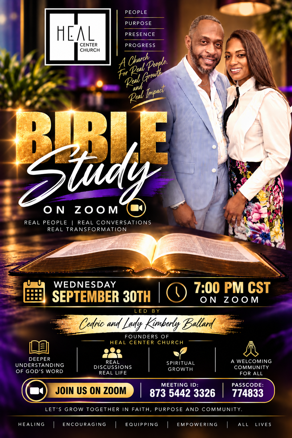 HEAL CENTER CHURCH Bible Study