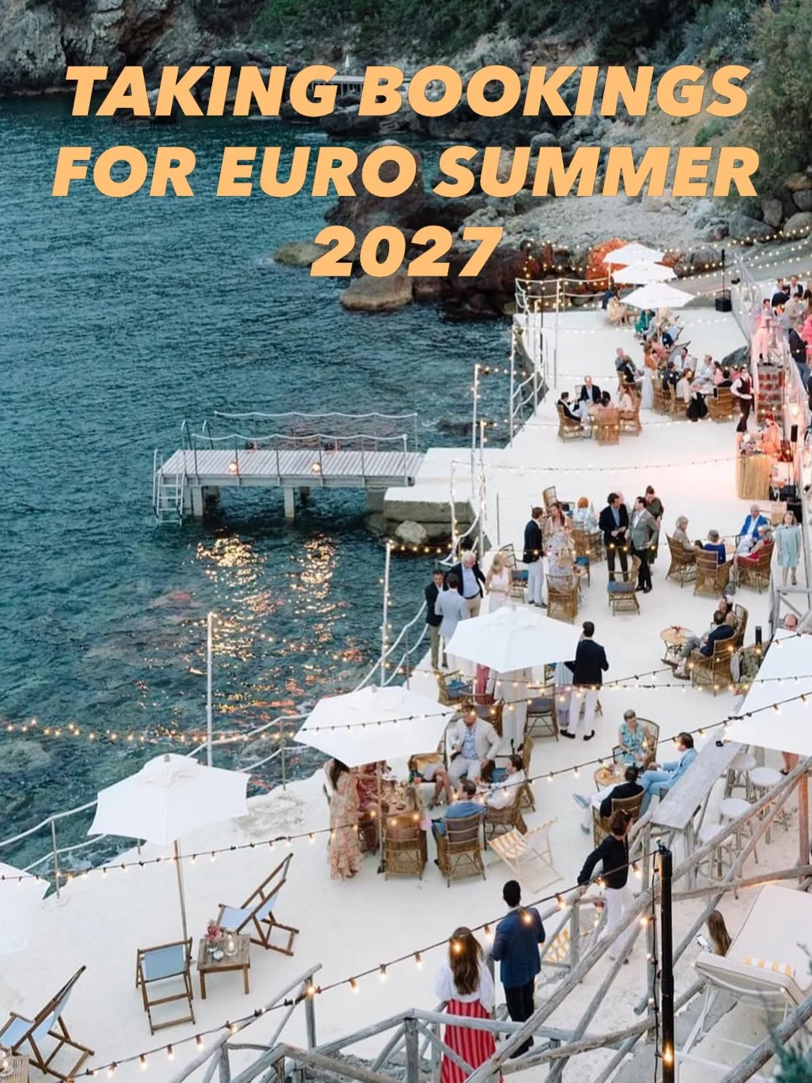 Planning a destination wedding in 2027?
If a European wedding is on your vision board, get in touch and let&rsquo;s start planning something unforgettable. 

#eurosummer2027 #europeanwedding #australiancelebrant #destinationwedding #italianwedding