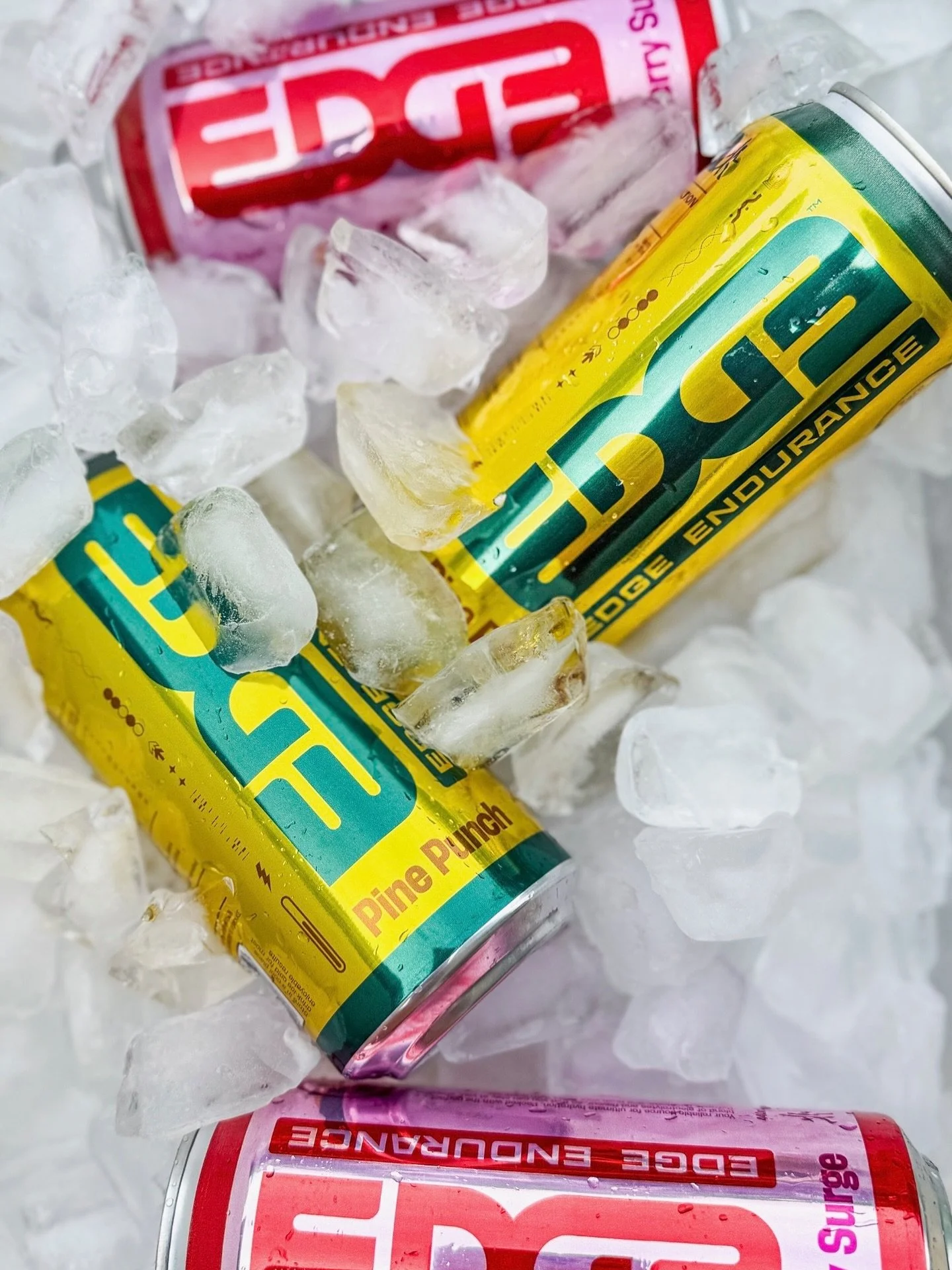 Chilled to perfection 🧊 Edge Endurance is clean hydration that goes down even better cold ❄️