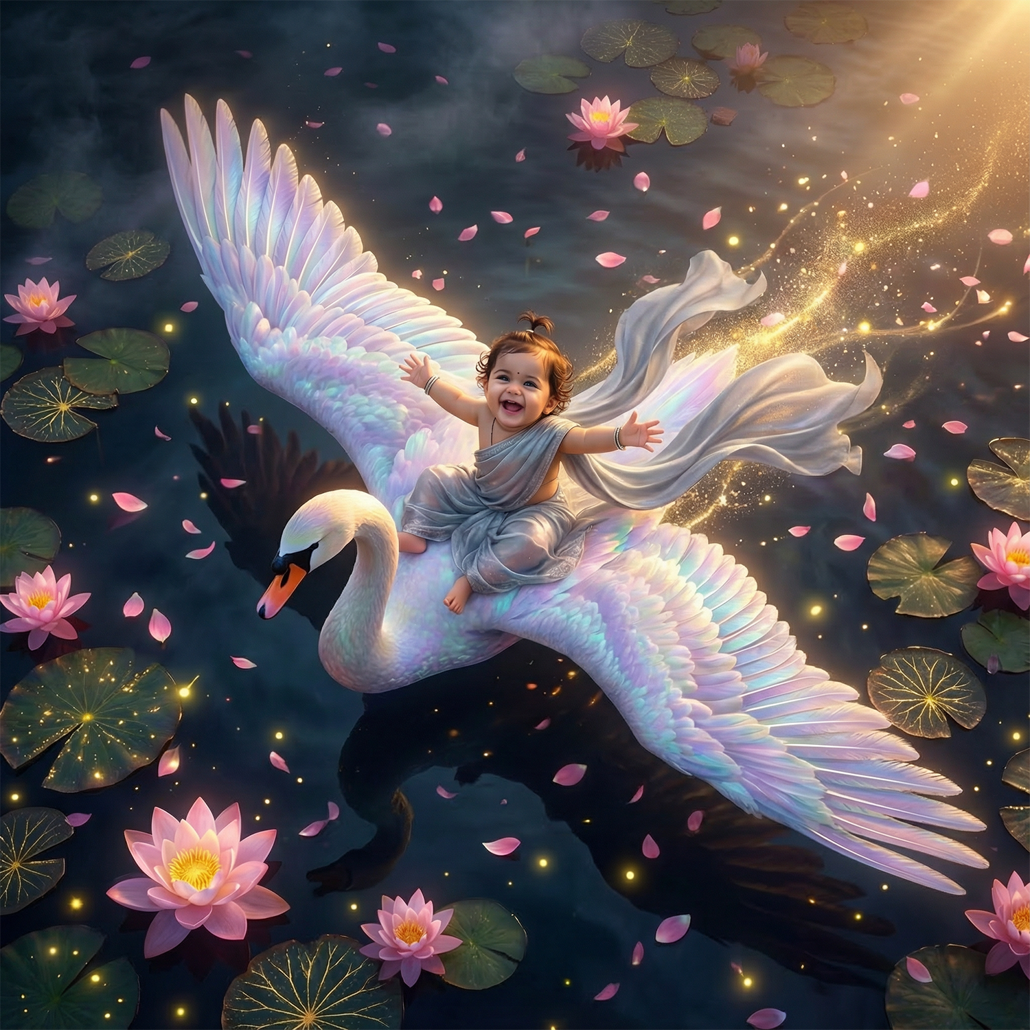 A divine soaring