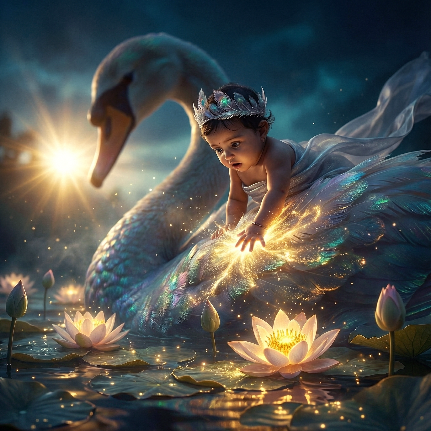 Crawling to the bloom