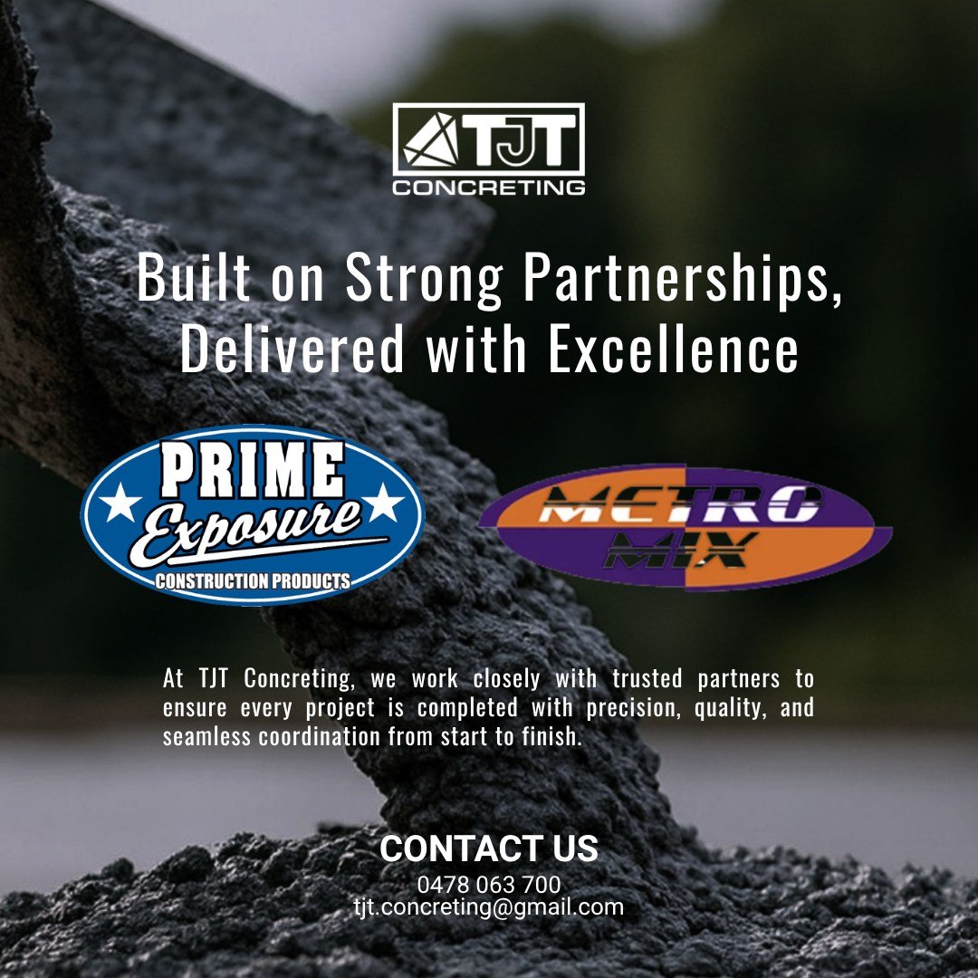 For quality work, you need quality suppliers and products. 2 of the best in the industry we use on your projects! 

Get in touch today! 📞 

#QualityServices #Reliable #Melbourne #ConcretingServices