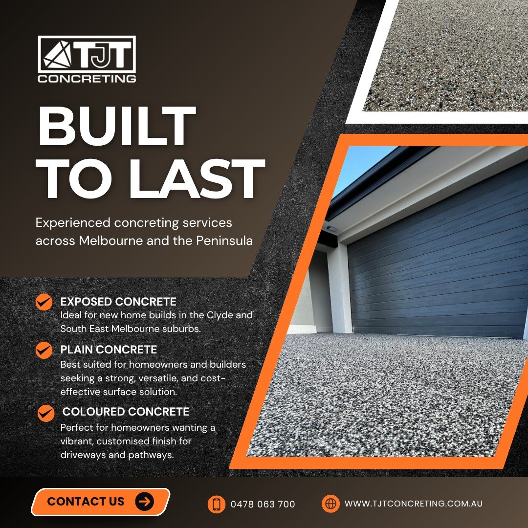 Need concreting services that are built to last? Whether it's a start from scratch, an additional area or even a complete re vamp, we can help with any of them. With all over the above options we have you covered! Get in touch for your free quote 👇
