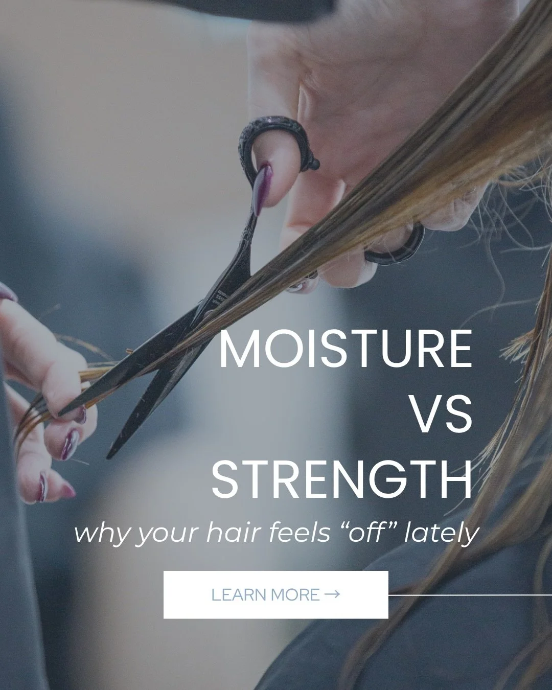 Your hair isn&rsquo;t &ldquo;playing up.&rdquo;
It&rsquo;s communicating.

Dry. fluffy. hard to settle.
&rarr; moisture is missing 💧

Weak. stretchy. snapping.
&rarr; it&rsquo;s asking for strength 💪

Most people don&rsquo;t need more product.
They