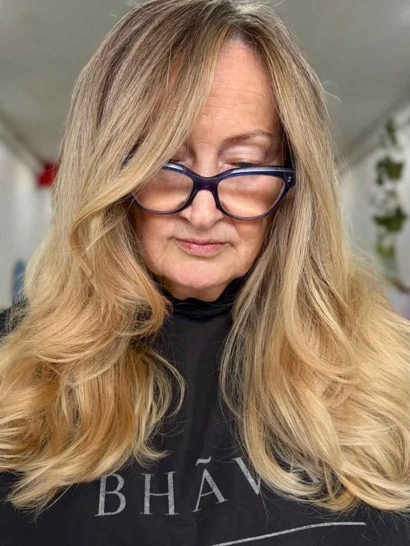 What a comeback. ✨
Swipe to see where we started &rarr;

@georgia_bhavasalon transformed this blonde with a soft, seamless colour correction that brought back brightness, balance, and shine without losing depth. 🤍

#beforeandafterhair #bhavasalon #b