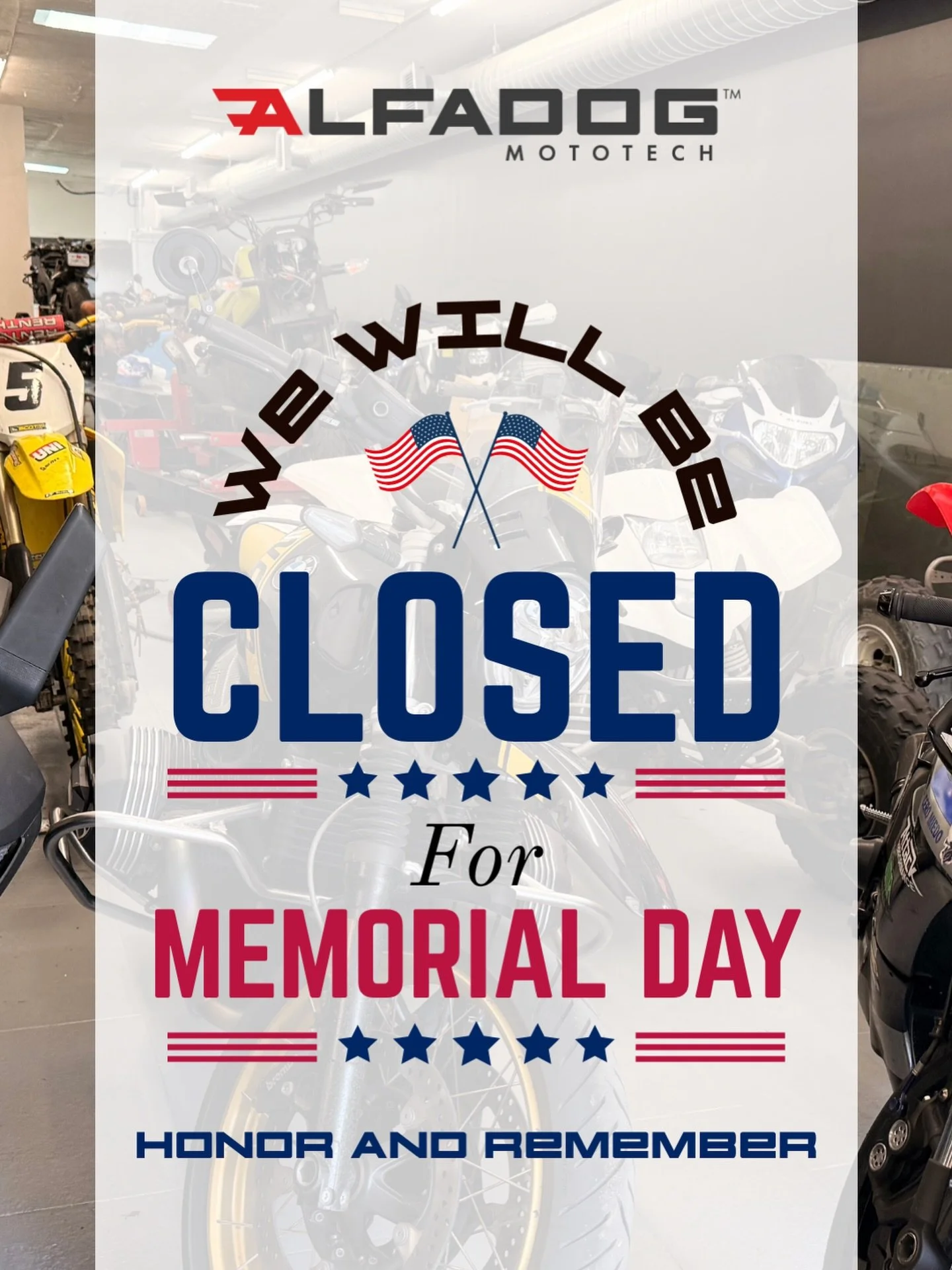 Closed for Memorial Day Weekend 🇺🇸 Back in the shop tomorrow, Tuesday 5/26. Be safe everyone!!