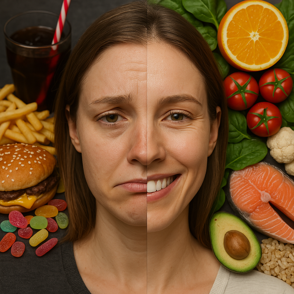 Alimentación y Depresión: Cómo lo que comes impacta directamente tu estado de ánimo