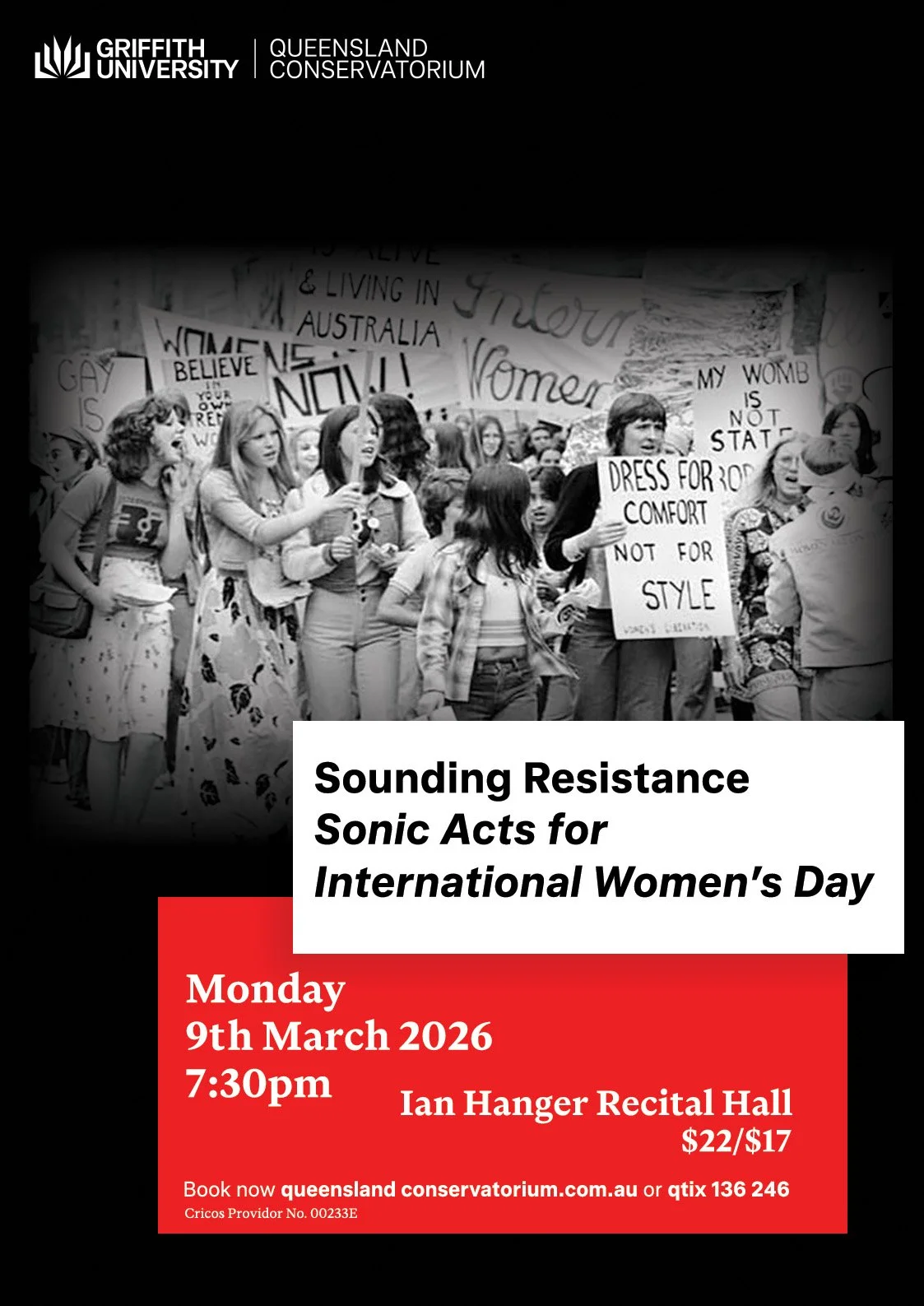 Sounding Resistance: Sonic Acts for International Women's Day
