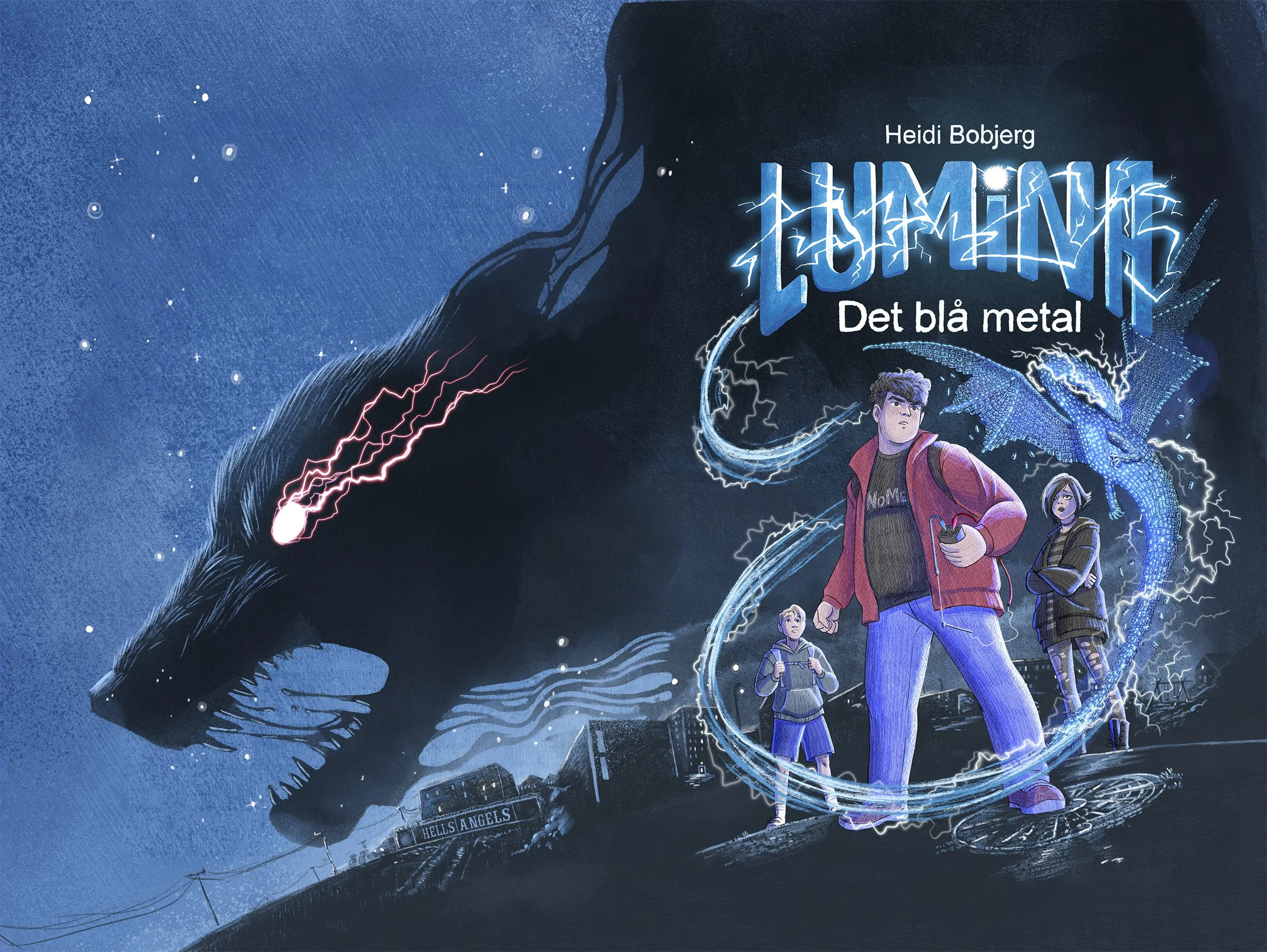 Det blå metal     Forlaget Kløvereng  