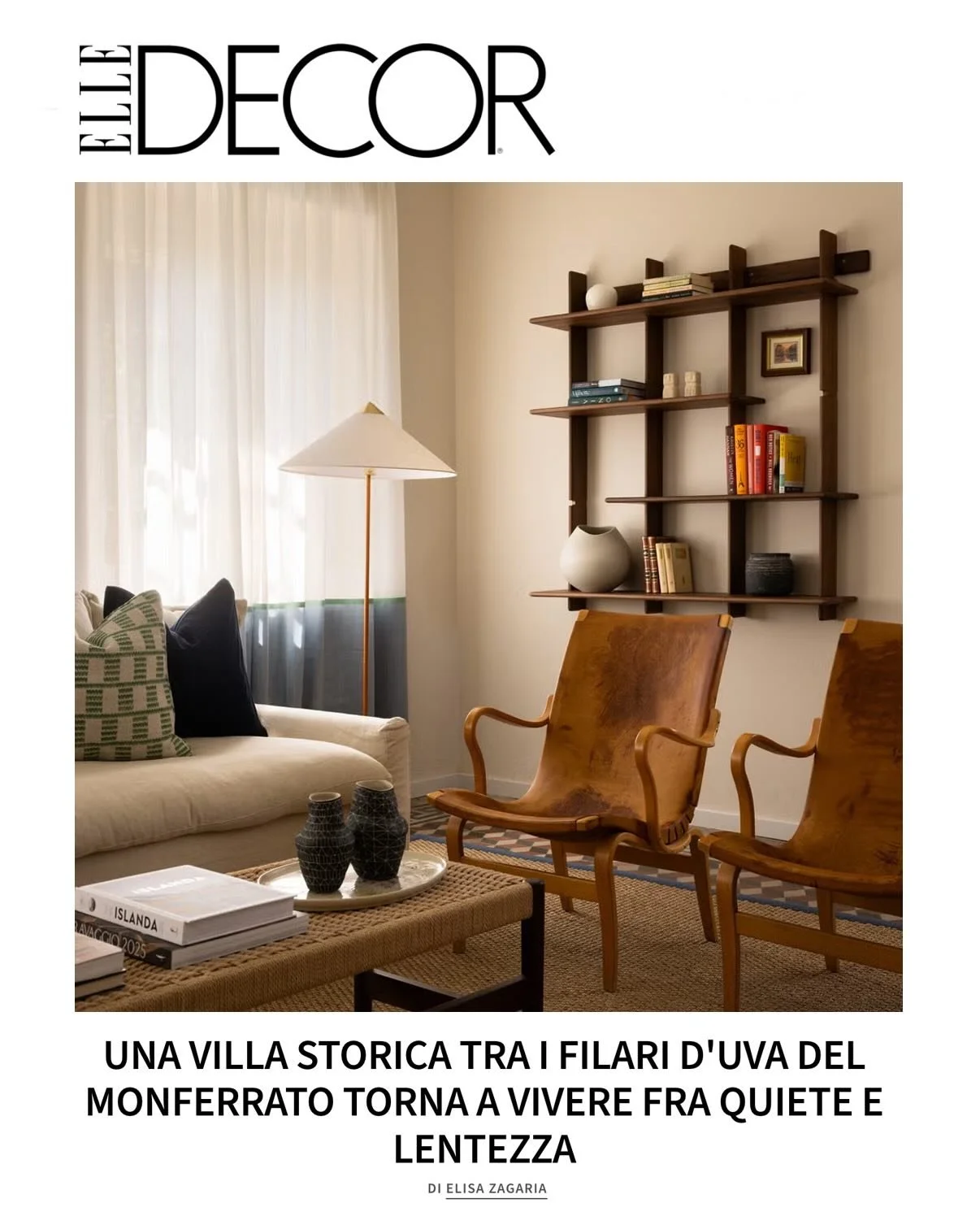 Thank you @elledecoritalia for the beautiful feature and article on our Monferrato villa!

Photos by @darioborrutophotography ✨

Read the full article at https://www.elledecor.com/it/case/a69595837/villa-monferrato-bellissima/