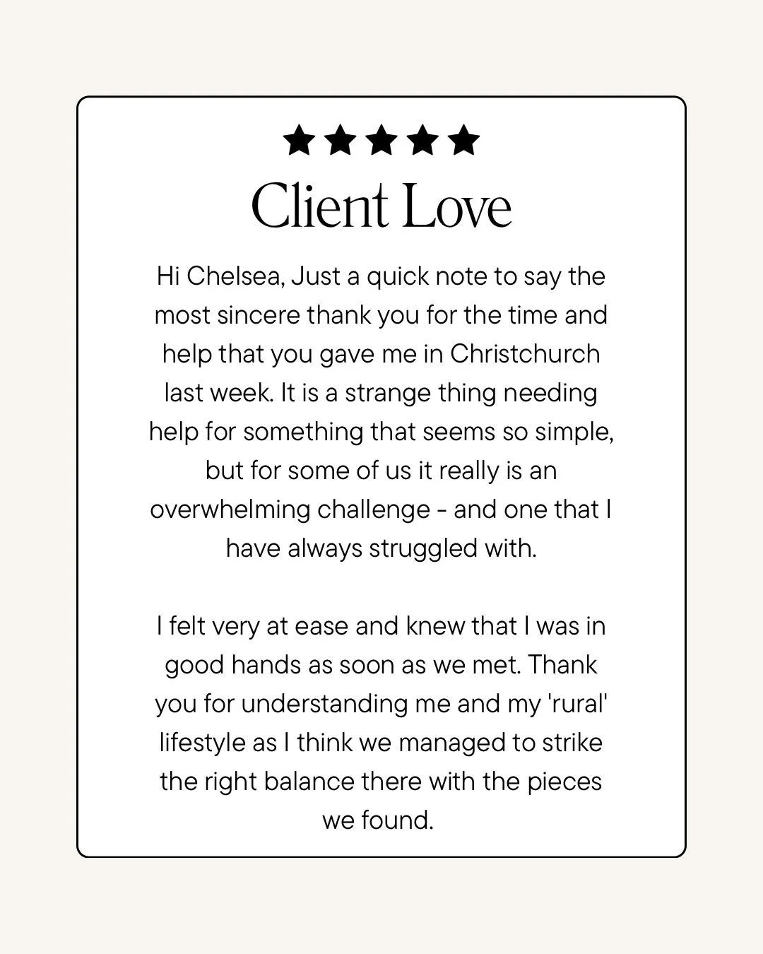 Words are powerful 🫶🏼

These words made my day when I read them so thank you very much Jess xx