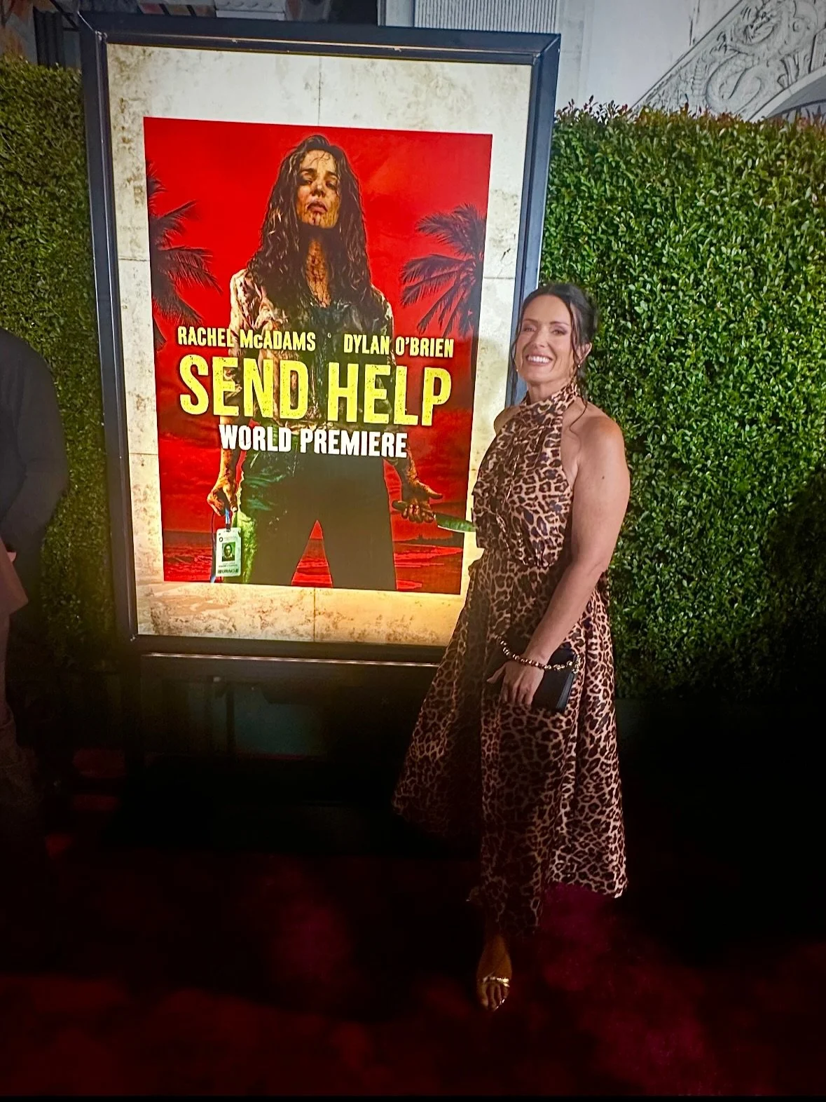 Told you her outfit would be wild 😉🐆

I mean what better dress could I choose for one of the world&rsquo;s top survivalist chics to walk an LA red carpet in.

First of all I narrowed it down to Australian designers 🫶🏼

As soon as I saw this dress