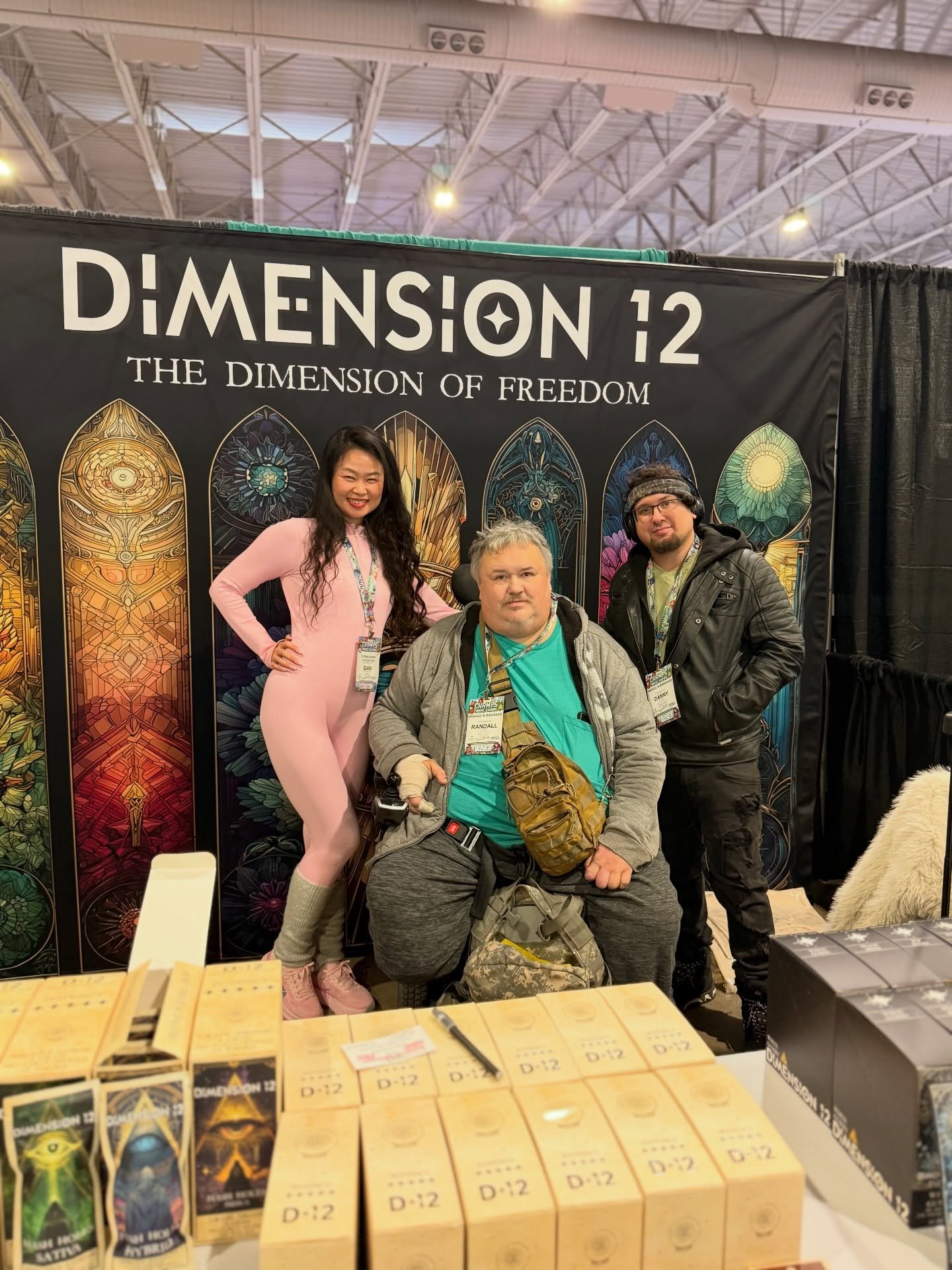 Another beautiful moment at CHAMPS Atlantic City meeting people who truly represent the integrity of this industry.

Randall and Danny from Mango &amp; Bananas Apothecary showed something I deeply respect &mdash; humility and honor in business. Even 