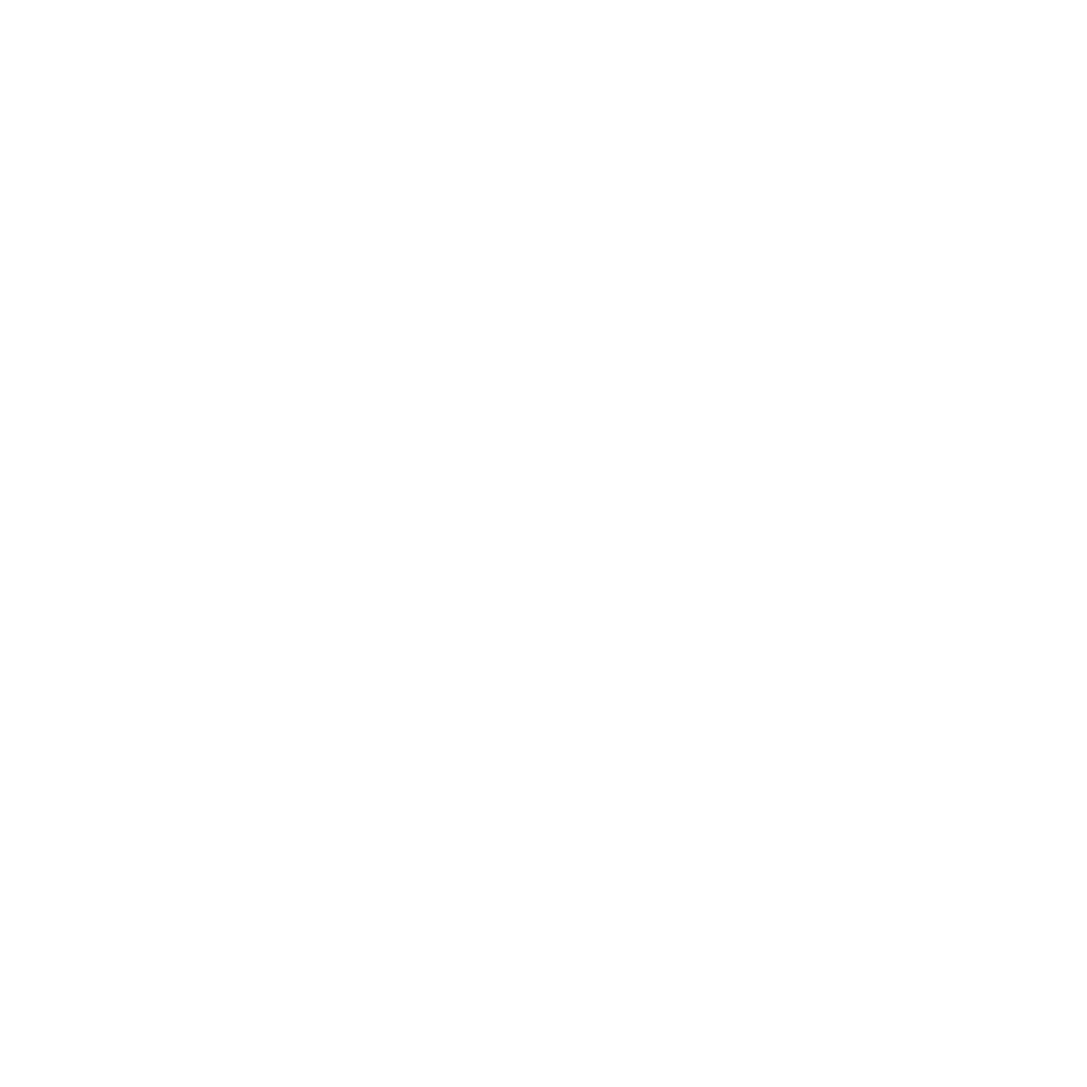 Graphic design with white abstract line art on a black background.