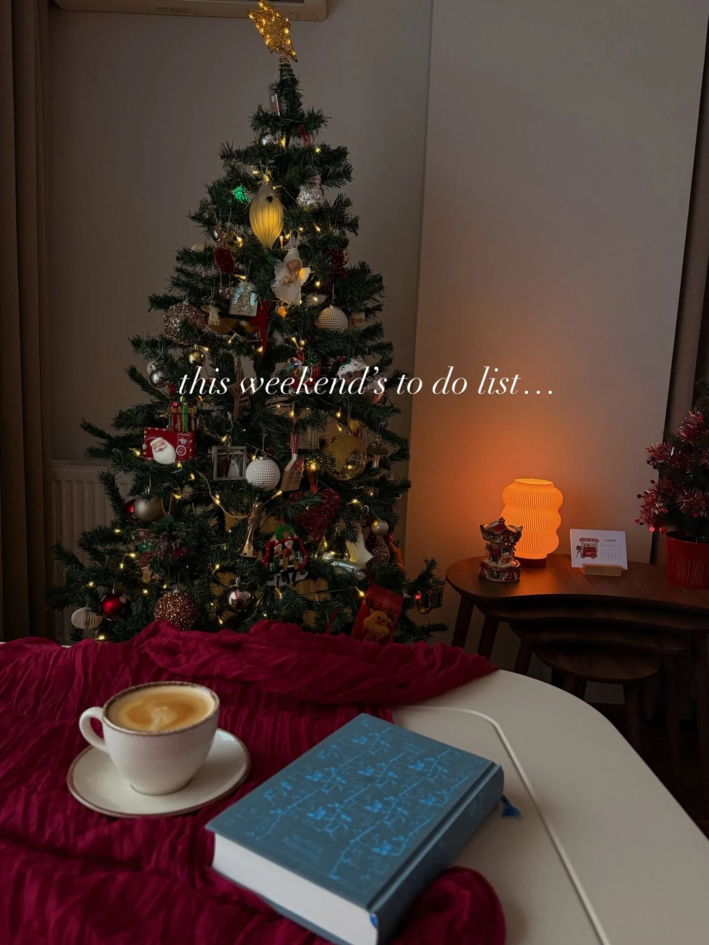 so much to do&hellip;🎄✨❤️ what are your plans this weekend? X 

#christmas #cozyhome #yılbaşı #yılbaşıdekorasyonu #yeniyıl
