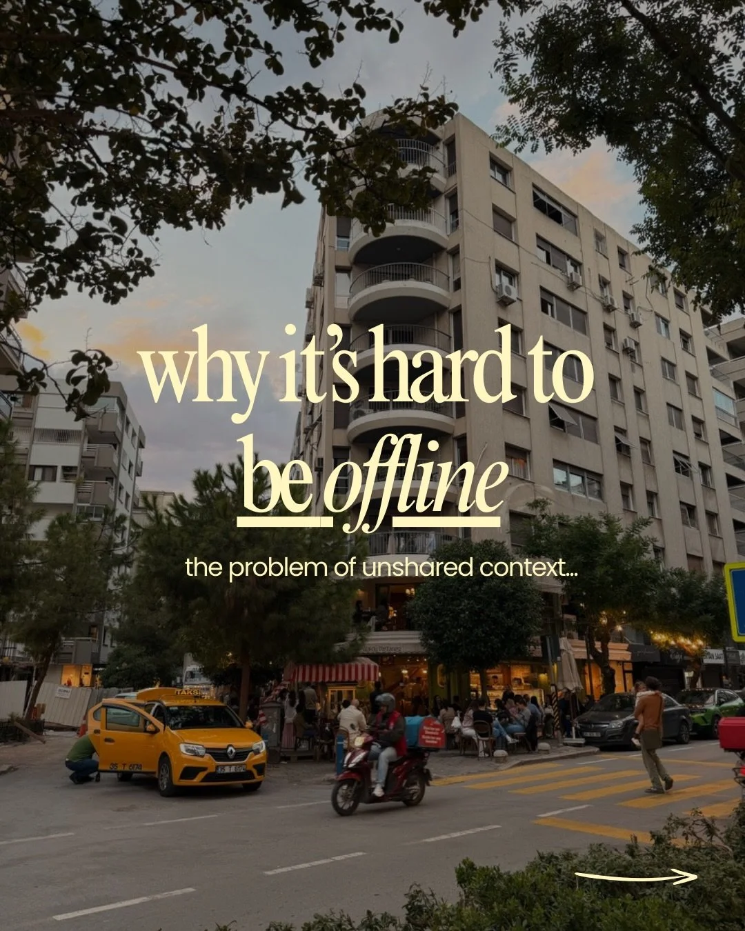 Recently I&rsquo;ve been trying to make sense of why my feed makes me feel so isolated from people around me 🥲 but I always try my best to be proactive and optimistic so I did some deeep thinking &amp; wanted to share some of my thoughts and suggest