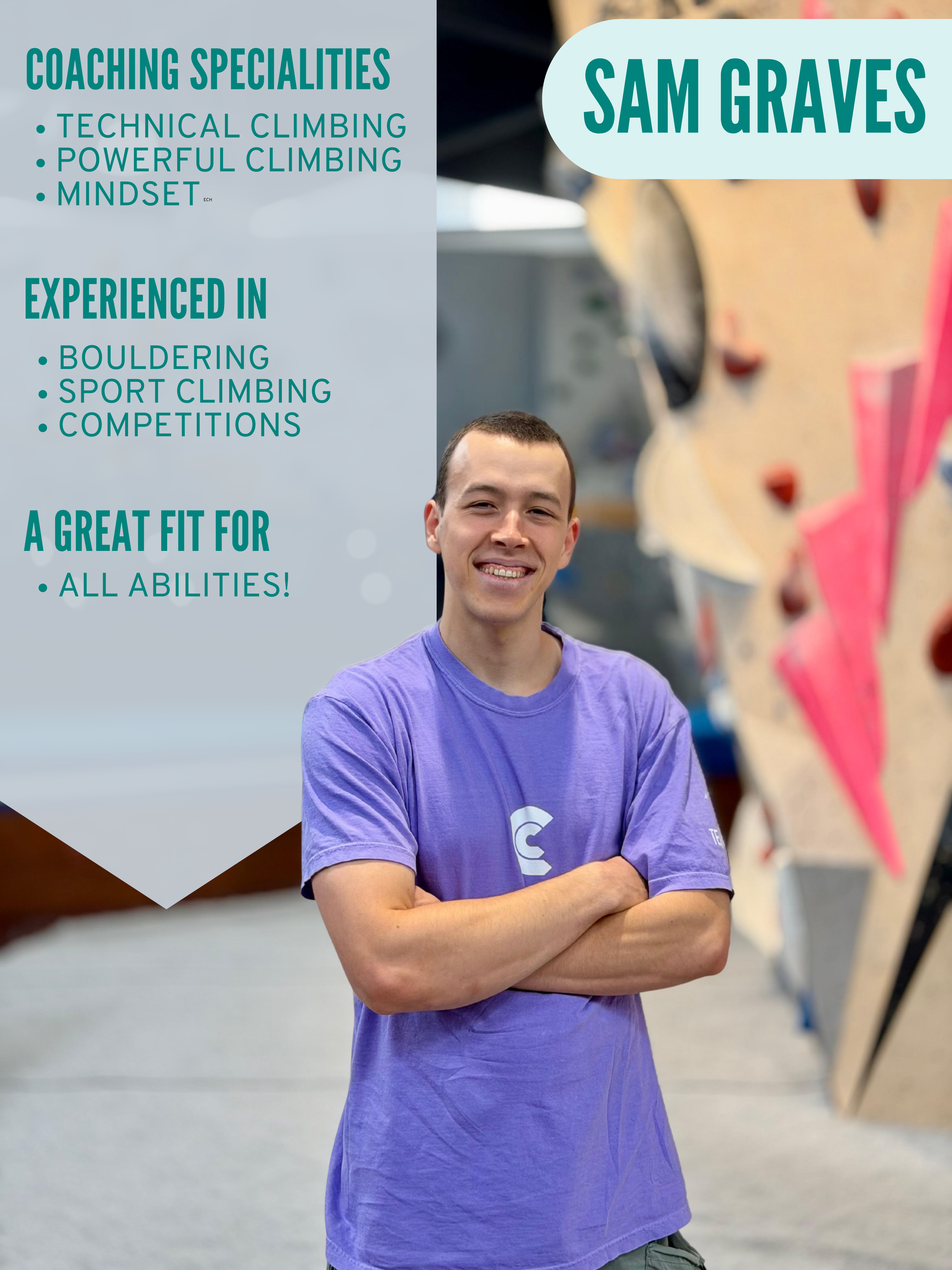 Private Coaching Sessions with Sam Graves