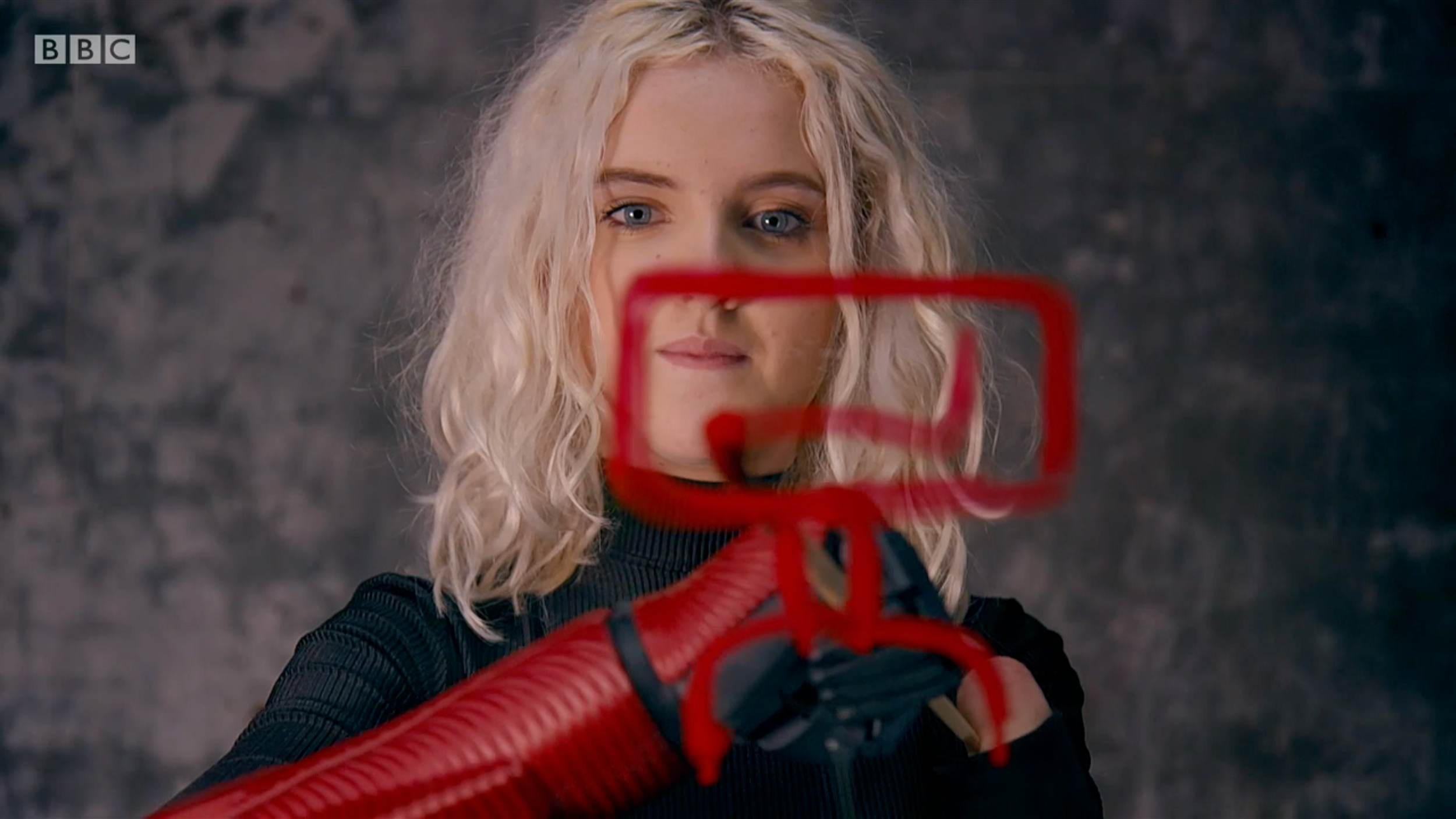 Tilly Lockey painting