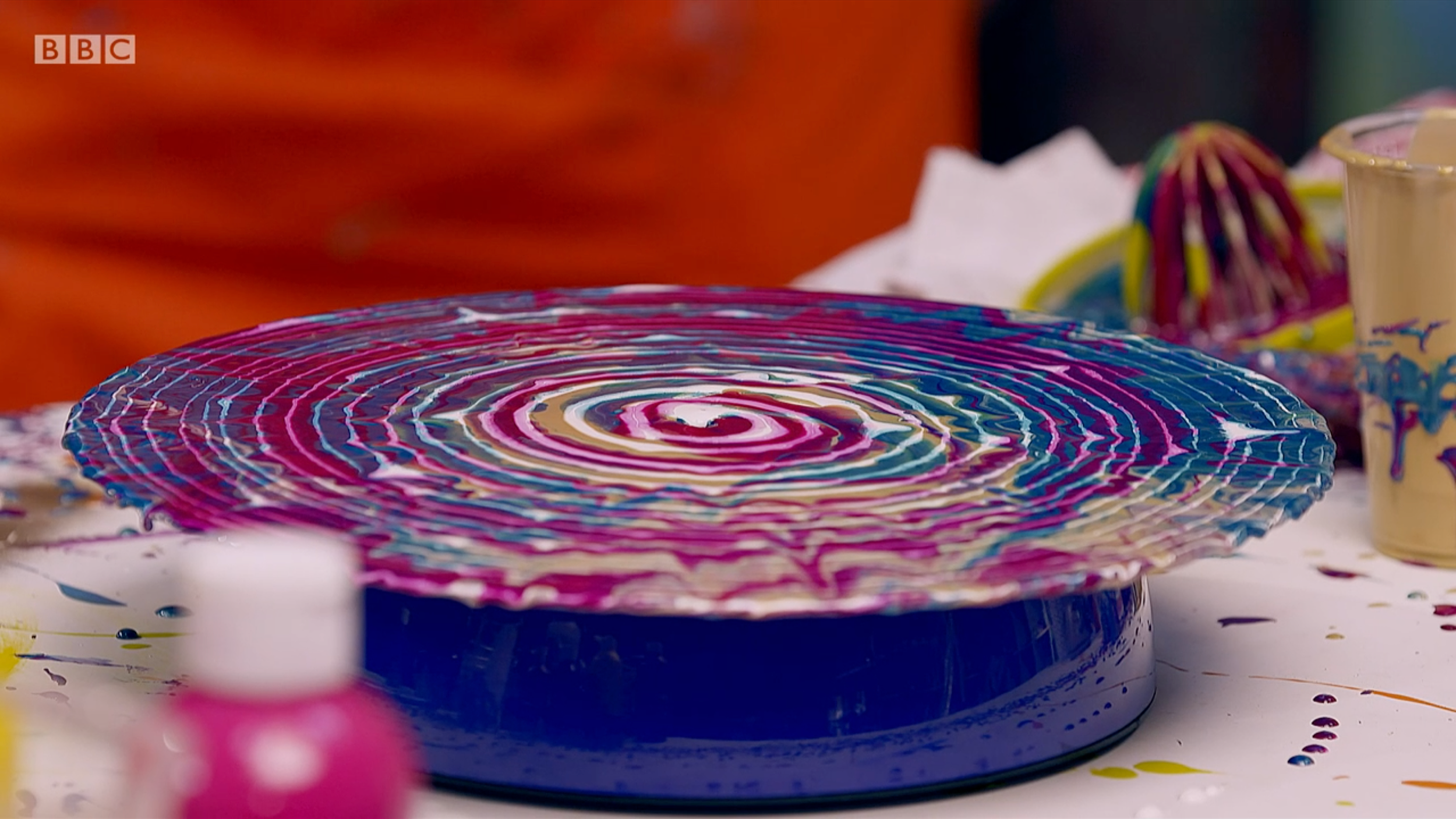 Ricky Wilsons Art Jam table