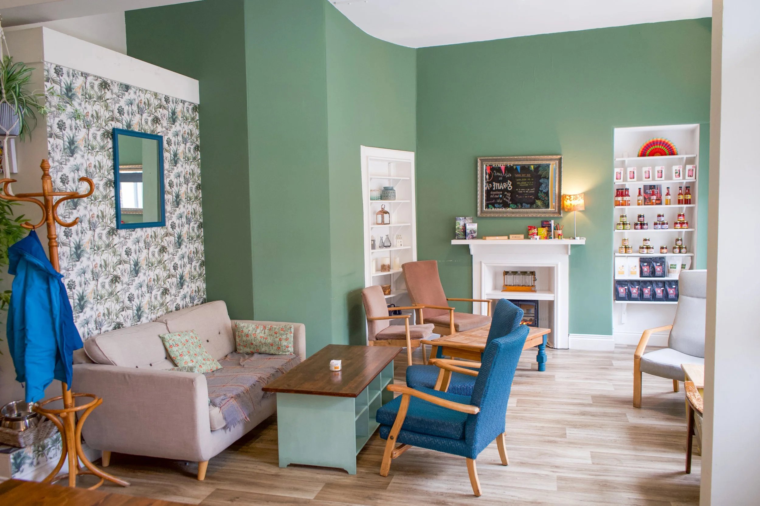 Interior at the Café in Perth