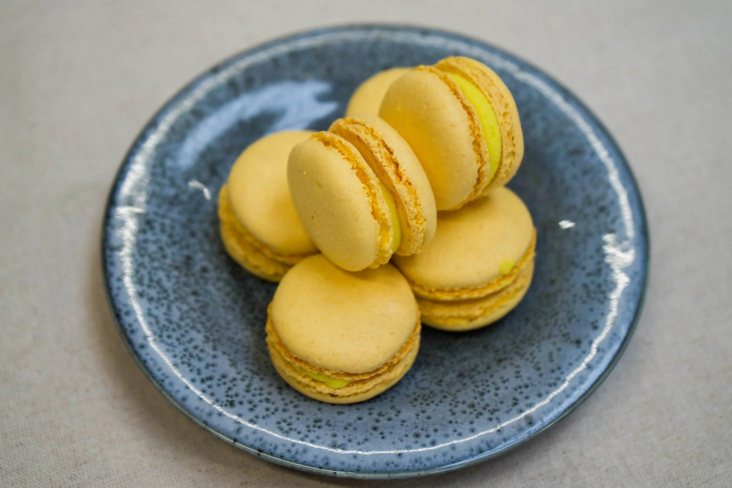 Macarons, available to buy with Giraffe Kitchen ready meals