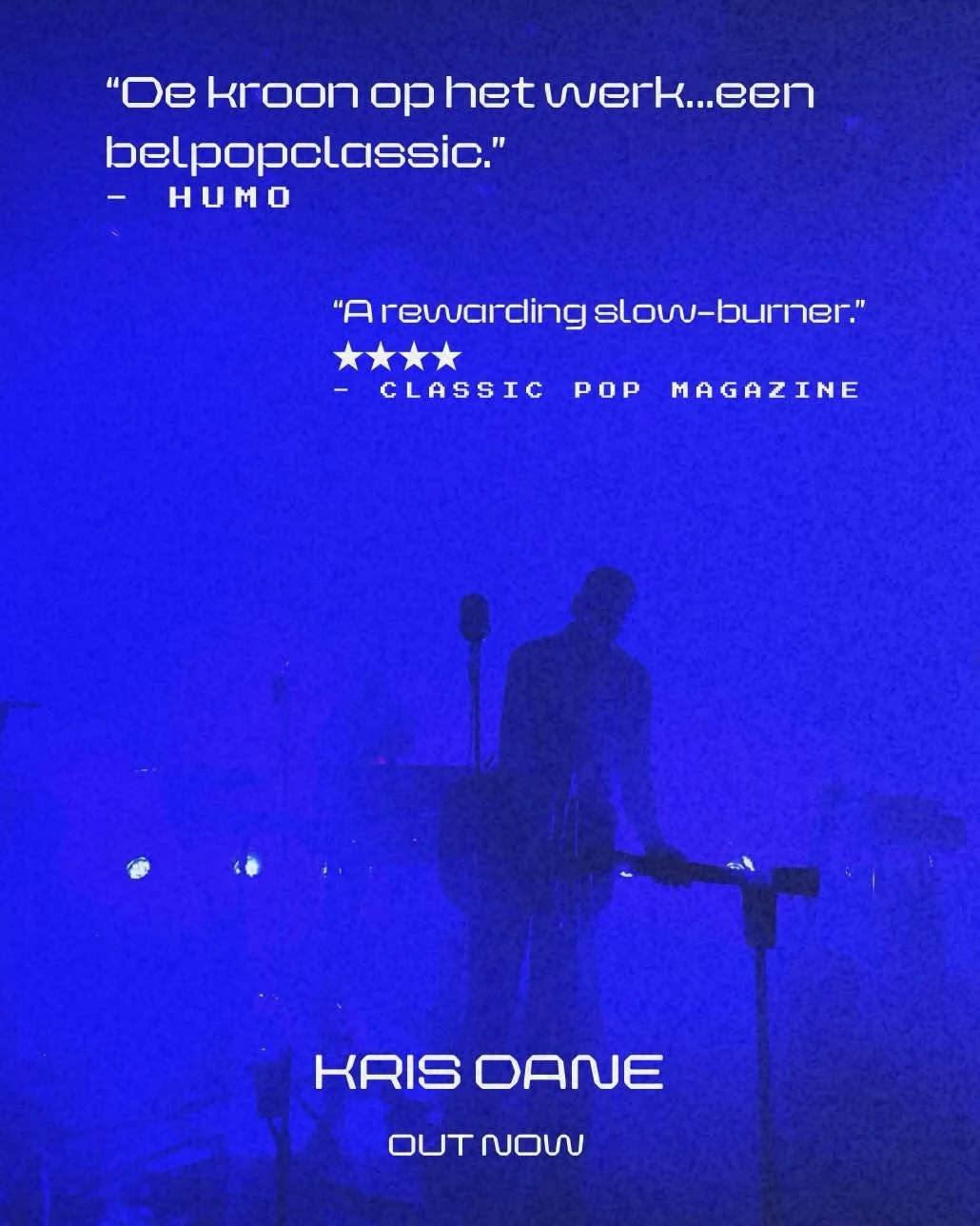 👉 Swipe to discover our UK/BE album reviews ✨ 

#krisdane #albumlaunch #belgianmusic #singersongwriter #musiquebelge