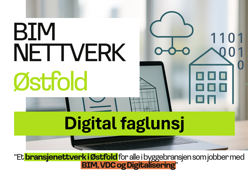 Faglunsj - BIM + Robotikk = Økt produktivitet?