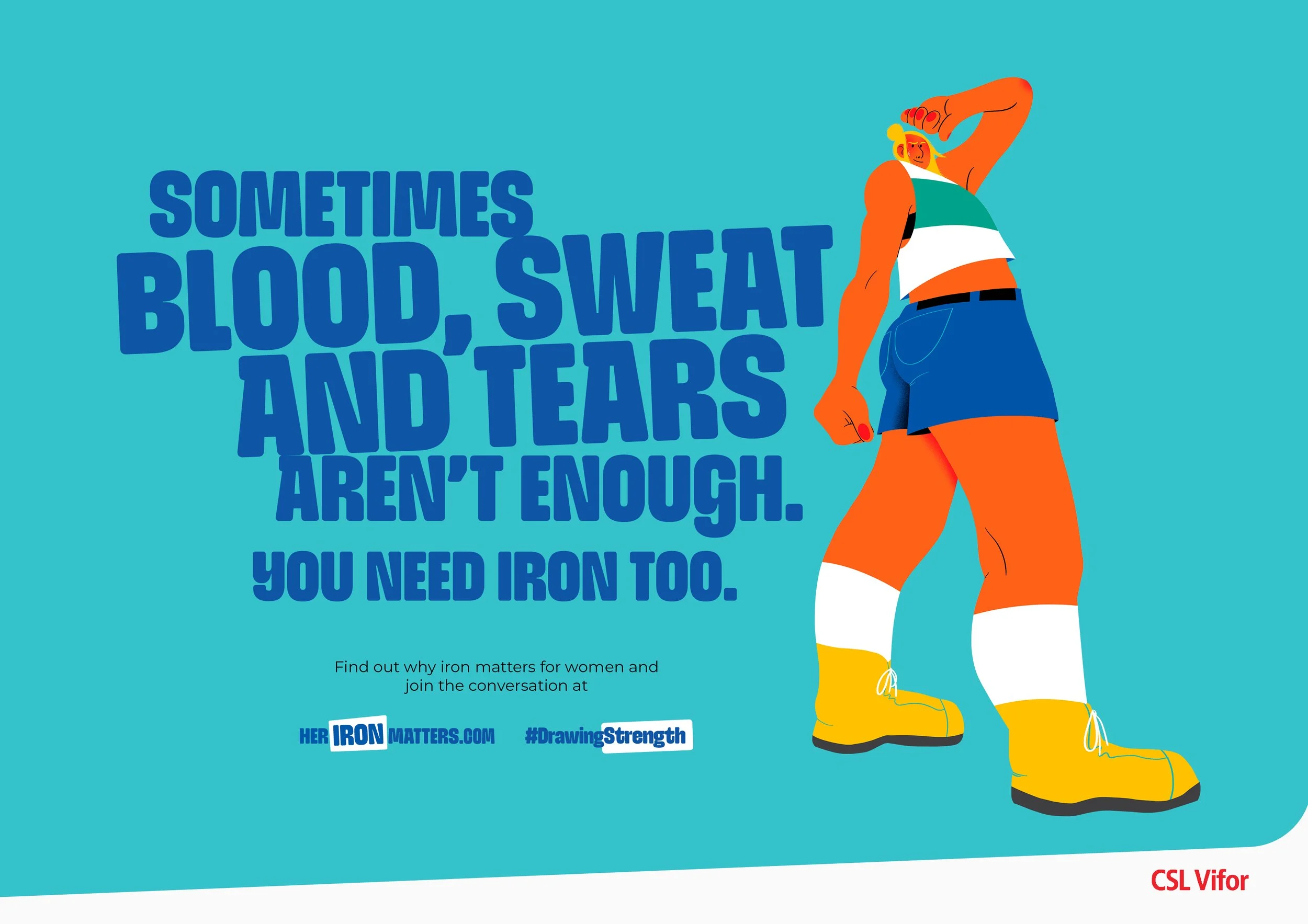 Drawing Strength for Iron Deficiency