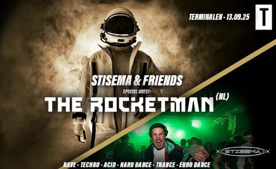 Stisema & Friends - Special Guest: The Rocketman // KLUBB