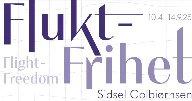 Omvisning: Flukt – frihet. Sidsel Colbiørnsen