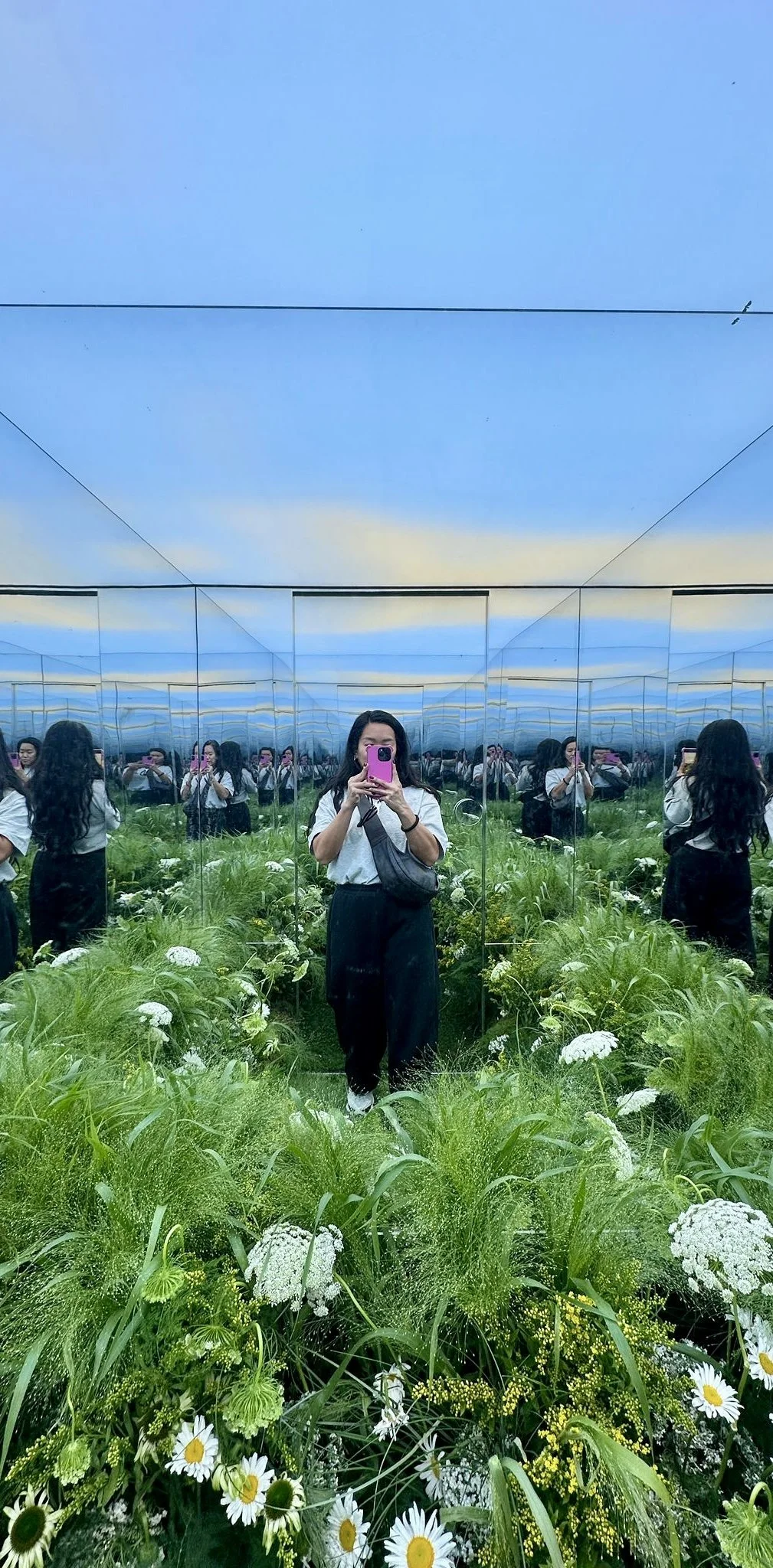 Bespoke floral design detail with layered blooms and foliage