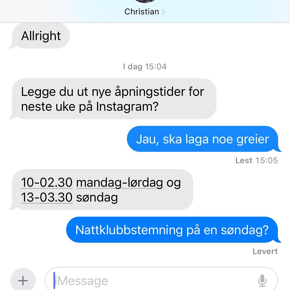 Hei fine folk! Vi bestemmer oss for &aring; &aring;pne litt tidligere fra neste uke Mandag 7. April
Ta turen, litt kaffe, god musikk. 
Har du glemt eller har du ikke f&aring;tt? kaffe-klippe-kort ved kj&oslash;p av kaffe, hver femte kopp er p&aring; 