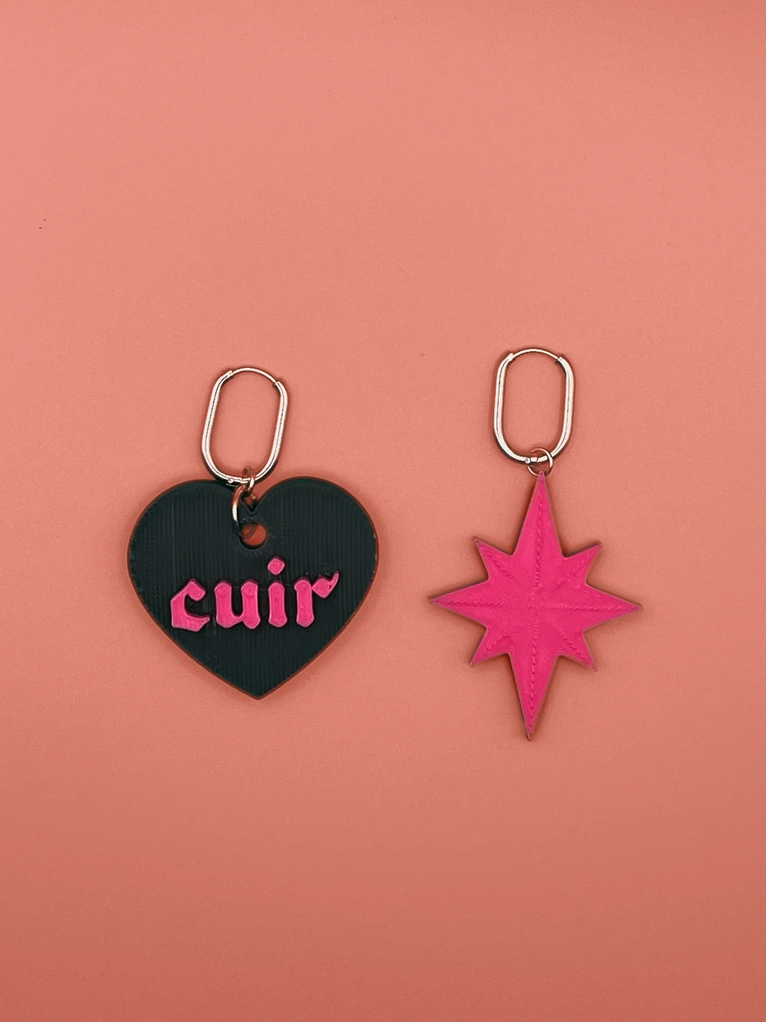 Pendientes "Cuir"