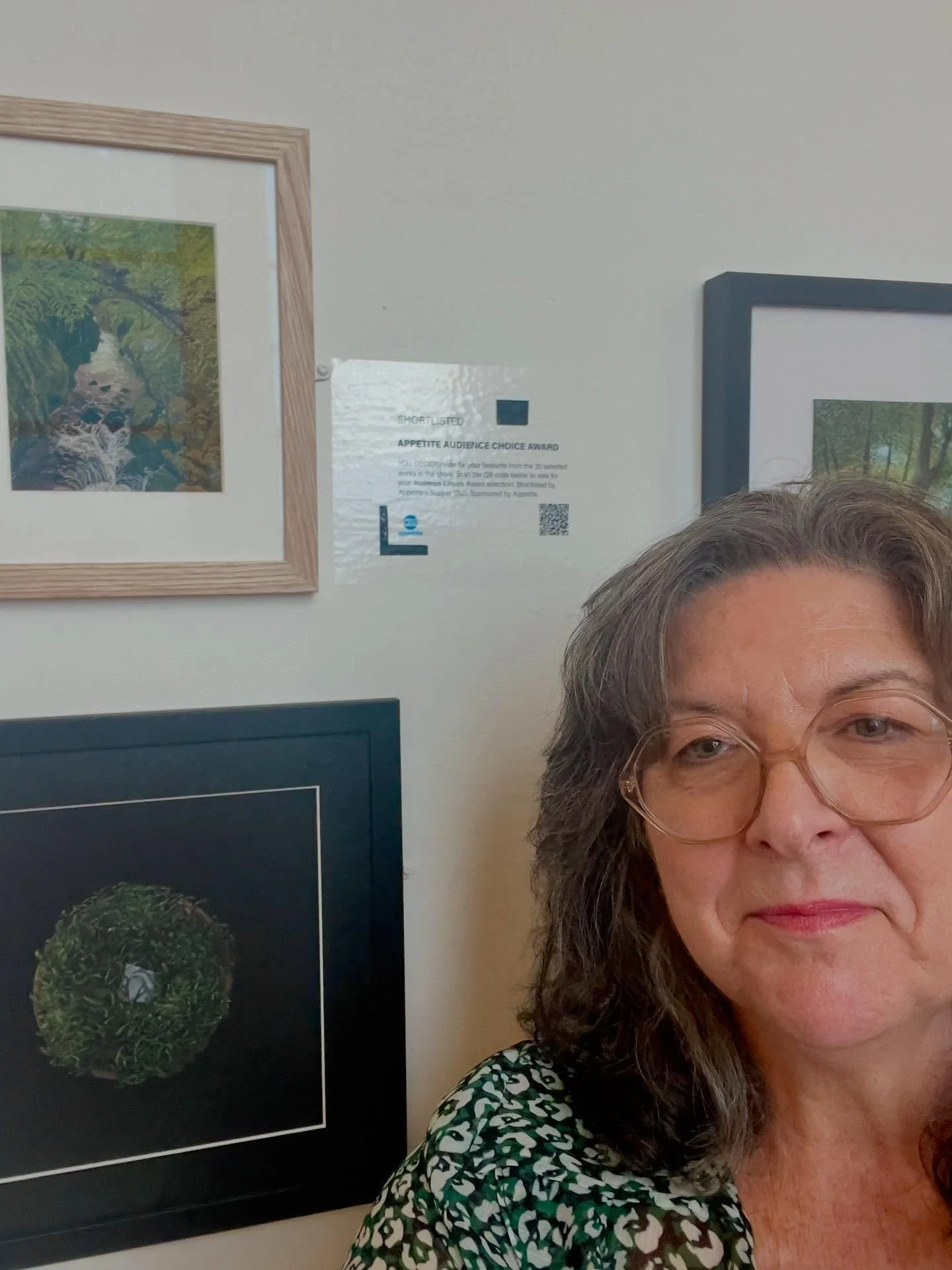 There&rsquo;s still time to visit 
Three Counties Open Art Exhibition which this year is in Fenton Town Hall. The exhibition upstairs in the ballroom showcases a really diverse and interesting range of work selected from artists in Staffordshire,Shro