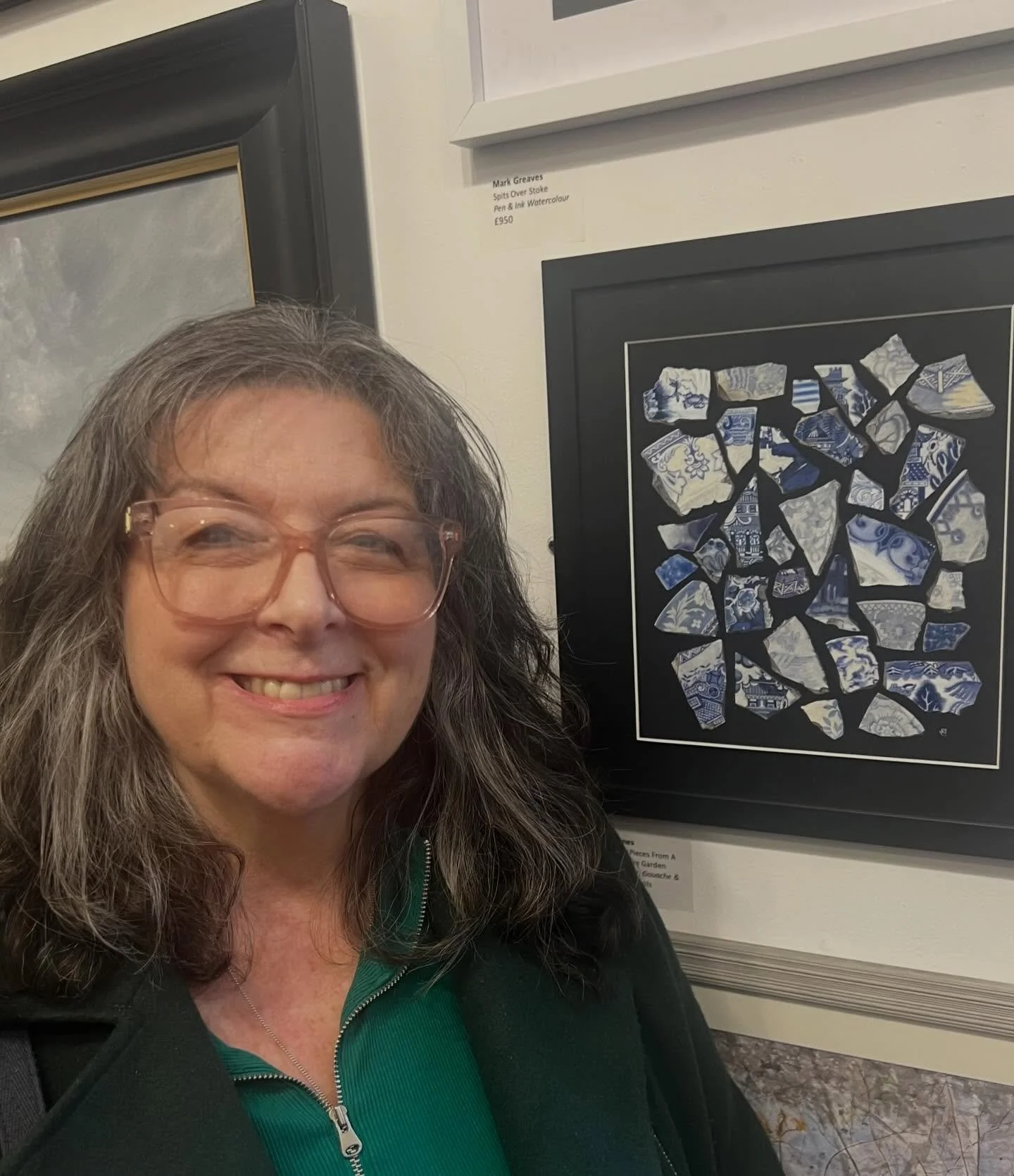 The Brampton Museum Open Art and Craft Exhibition is taking place and I&rsquo;m so happy that &ldquo;Thirty Six Pieces from a Staffordshire Garden&rdquo; is included in this. 

A really busy launch event and a great chance to meet fellow artists and 