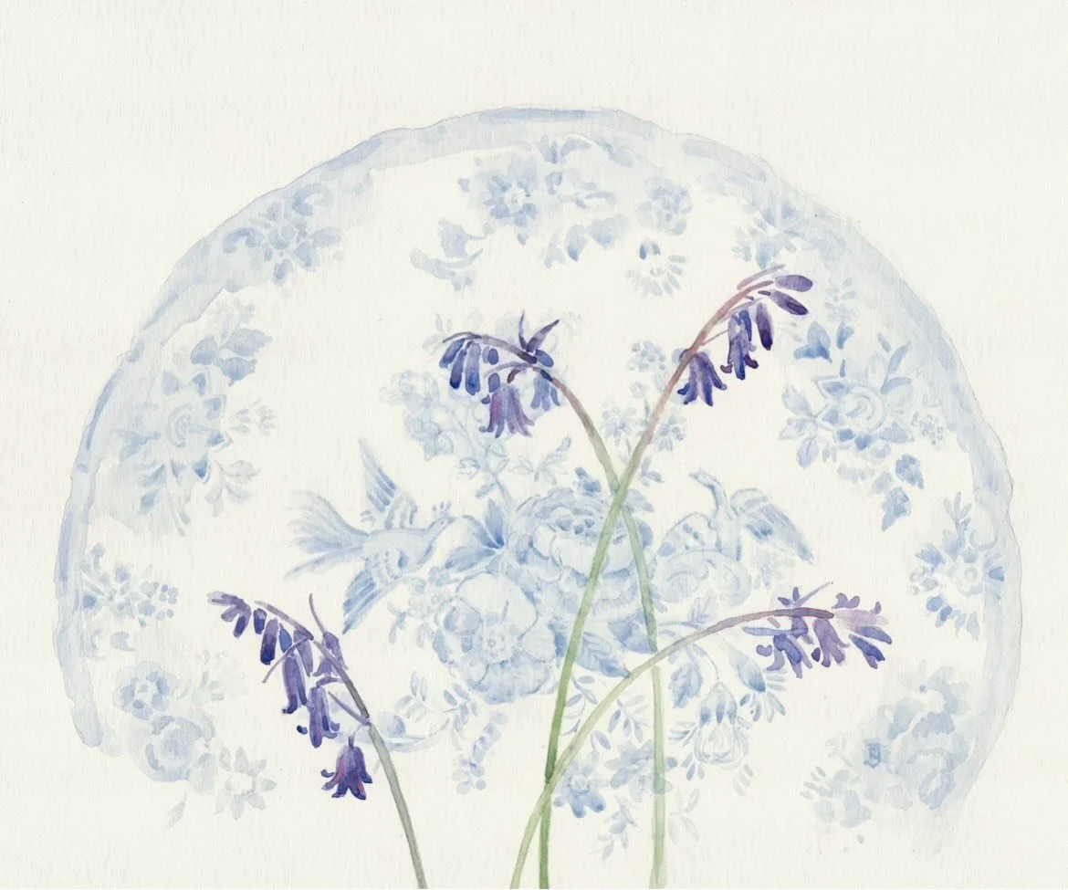 My watercolour, &lsquo;Bluebells and a Pheasant Moon&rsquo; is on display in Nantwich Museum as part of Nantwich Open Art Exhibition.

 There are 70 pieces selected including drawing, painting,textiles sculpture and ceramics with a shared theme of He