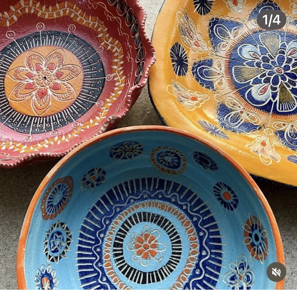 Plates by Rachel Kelly @Rachinclay