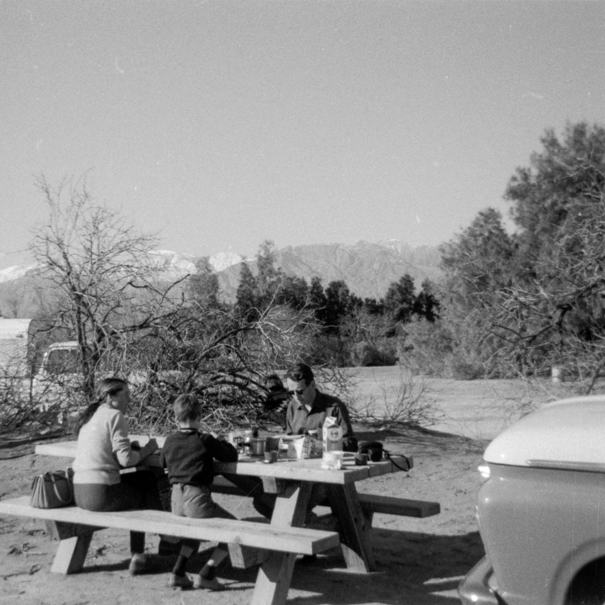 Camping at Furnace Creek