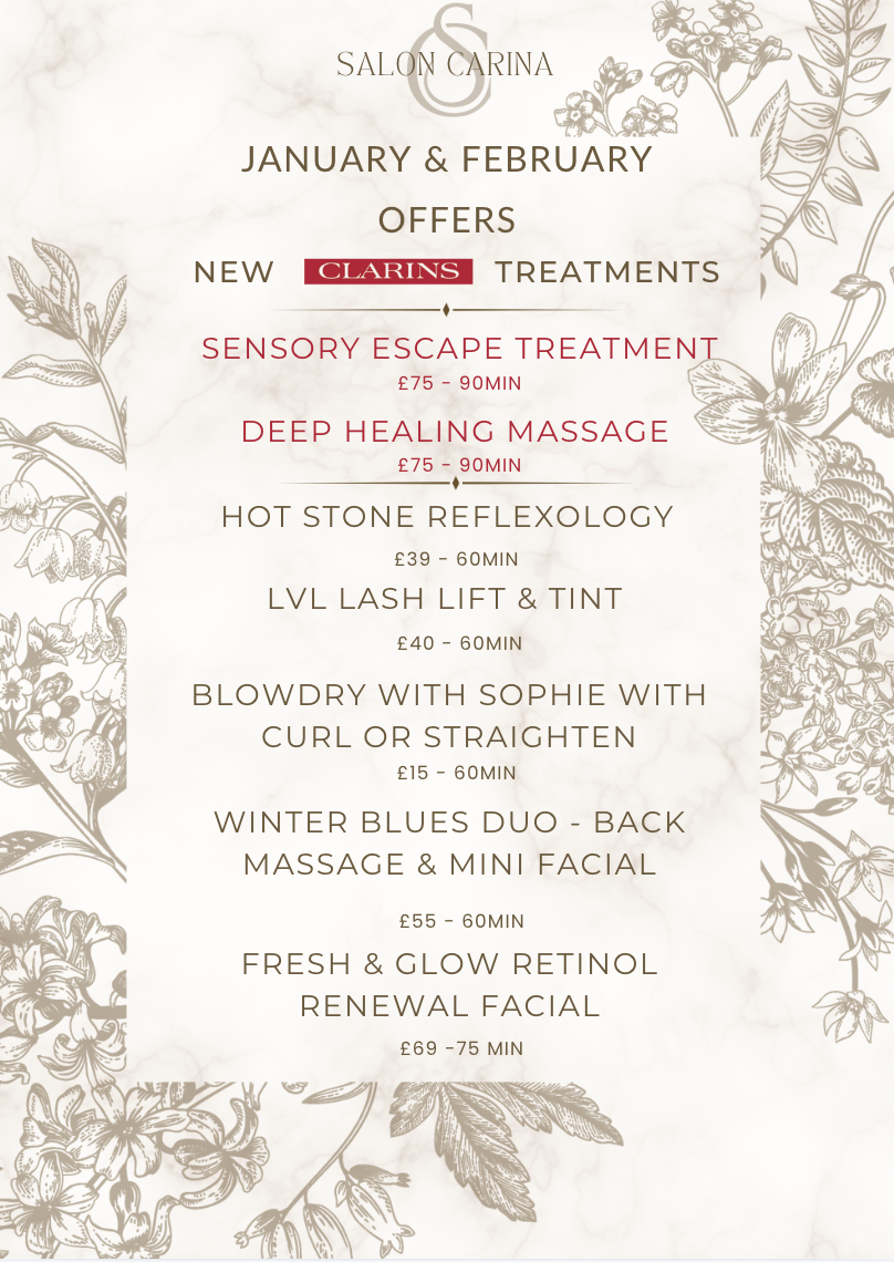 January and February Offers
