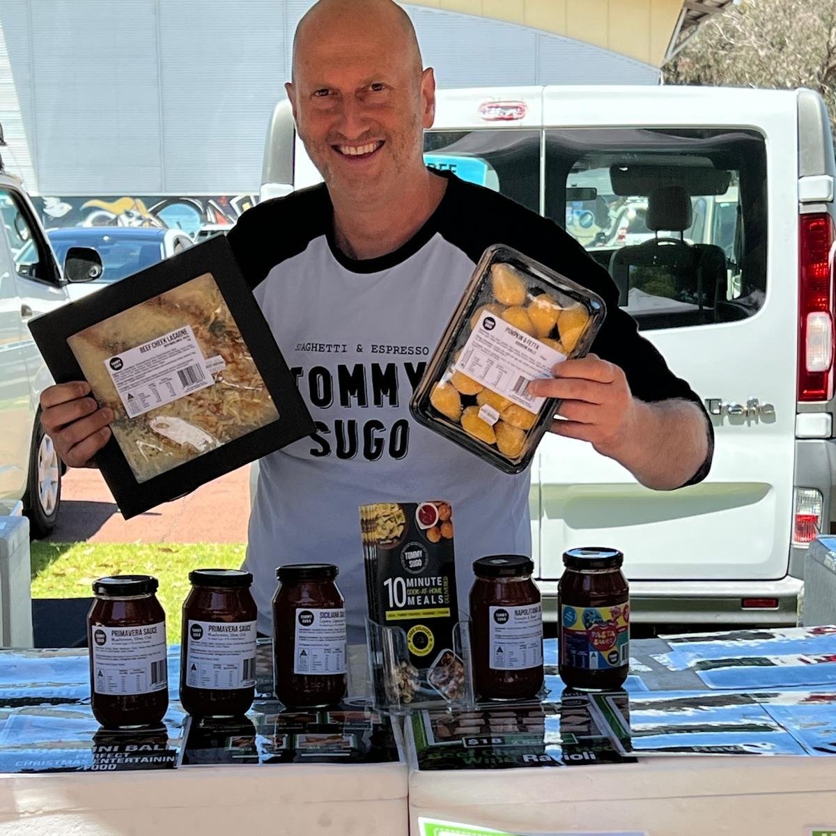 Tommy Sugo: Bringing Authentic Italian Flavours to Manning Road Farmers Market