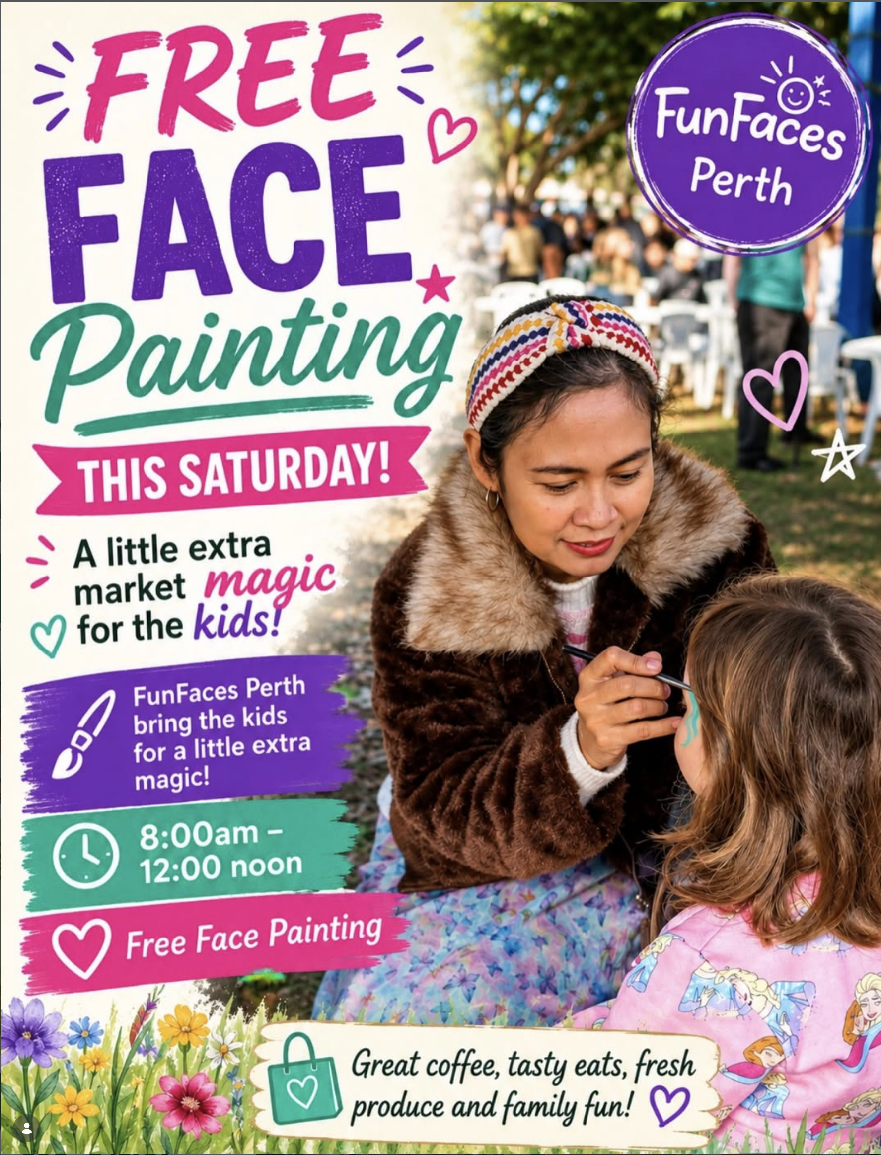 Free Face Painting - 8 August 2026